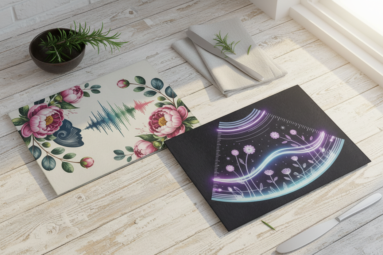 One of a Kind Glass Cutting Boards