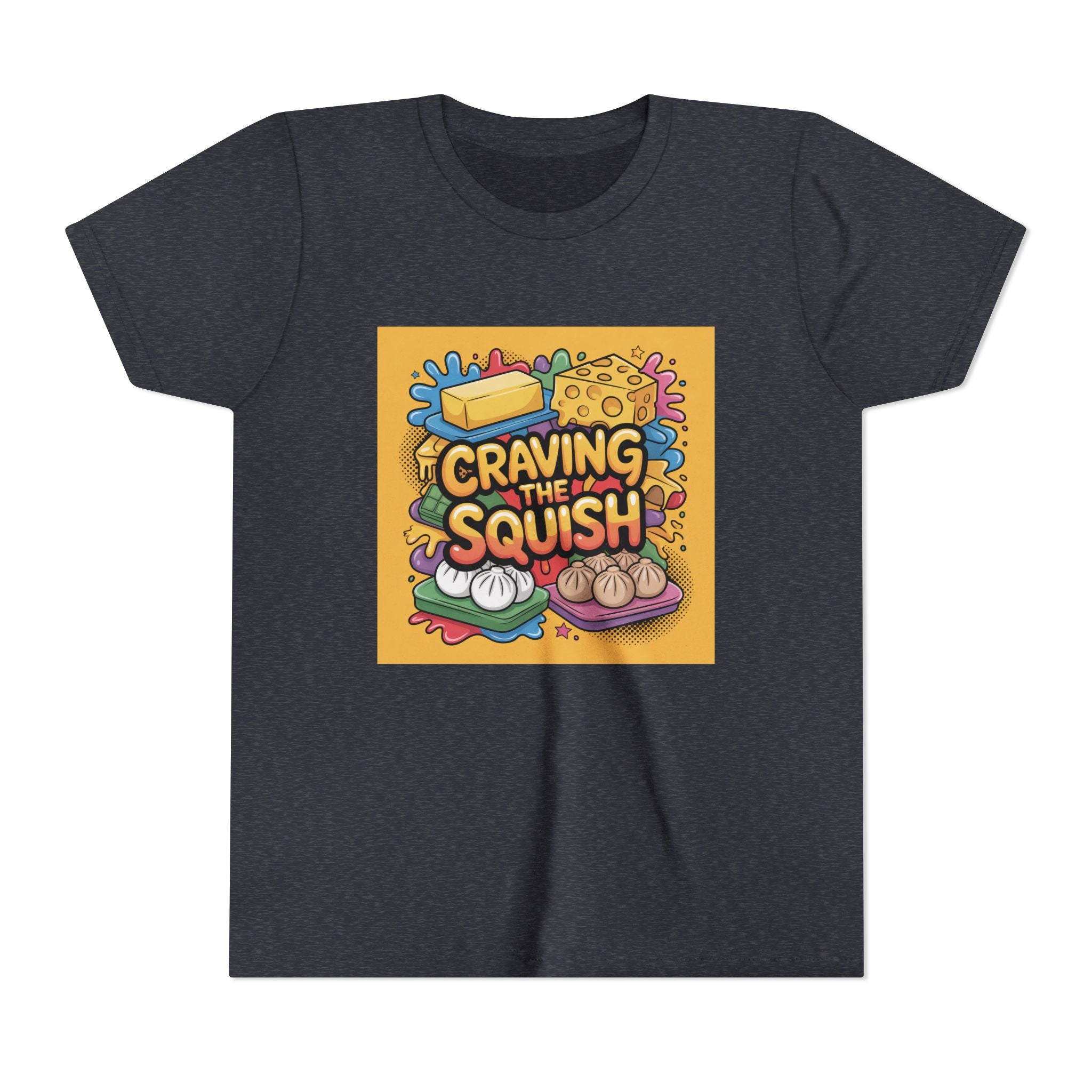 Craving the Squish Youth Tee — Cute Kawaii Food Graphic Shirt