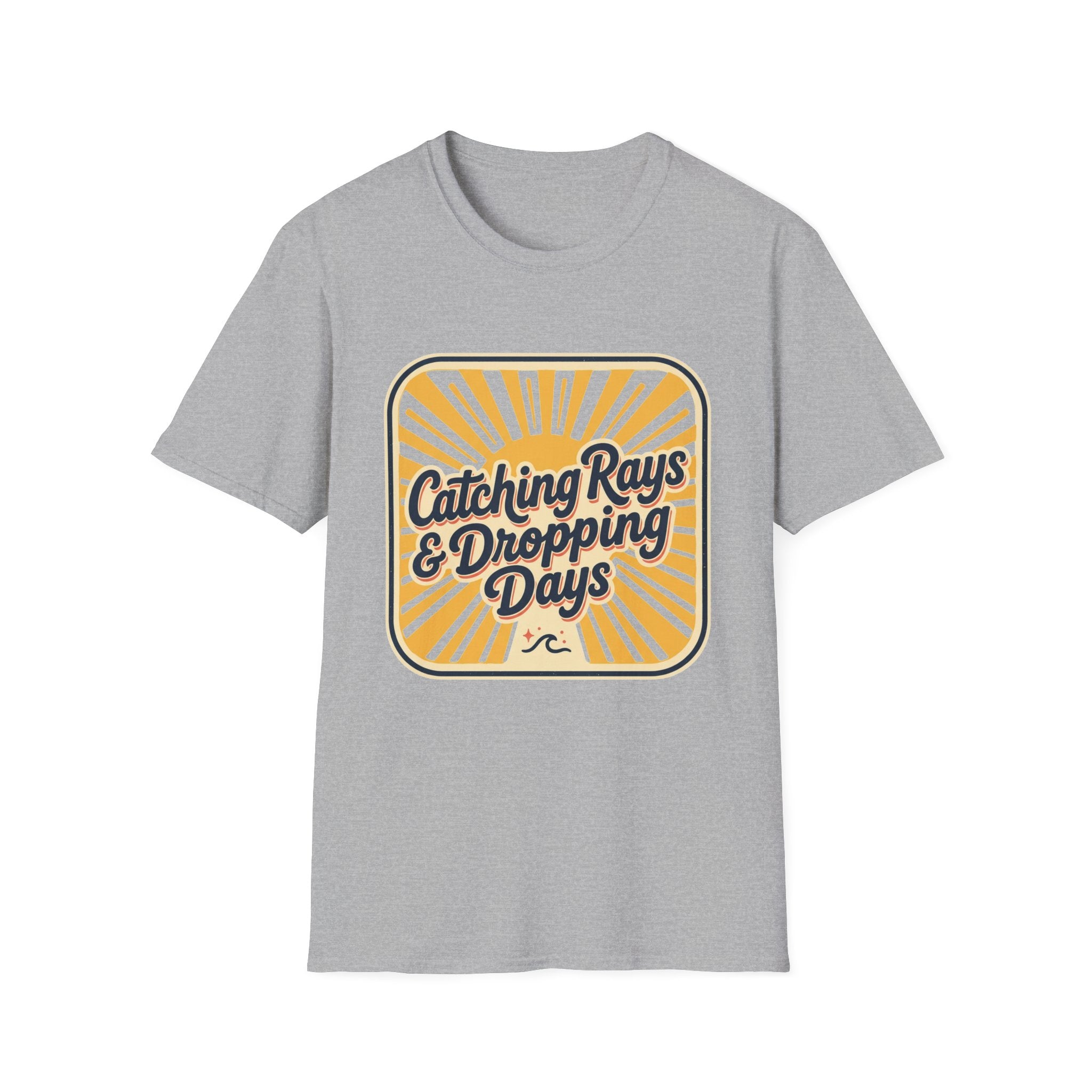 Catching Rays & Dropping Days Retro Sun Tee