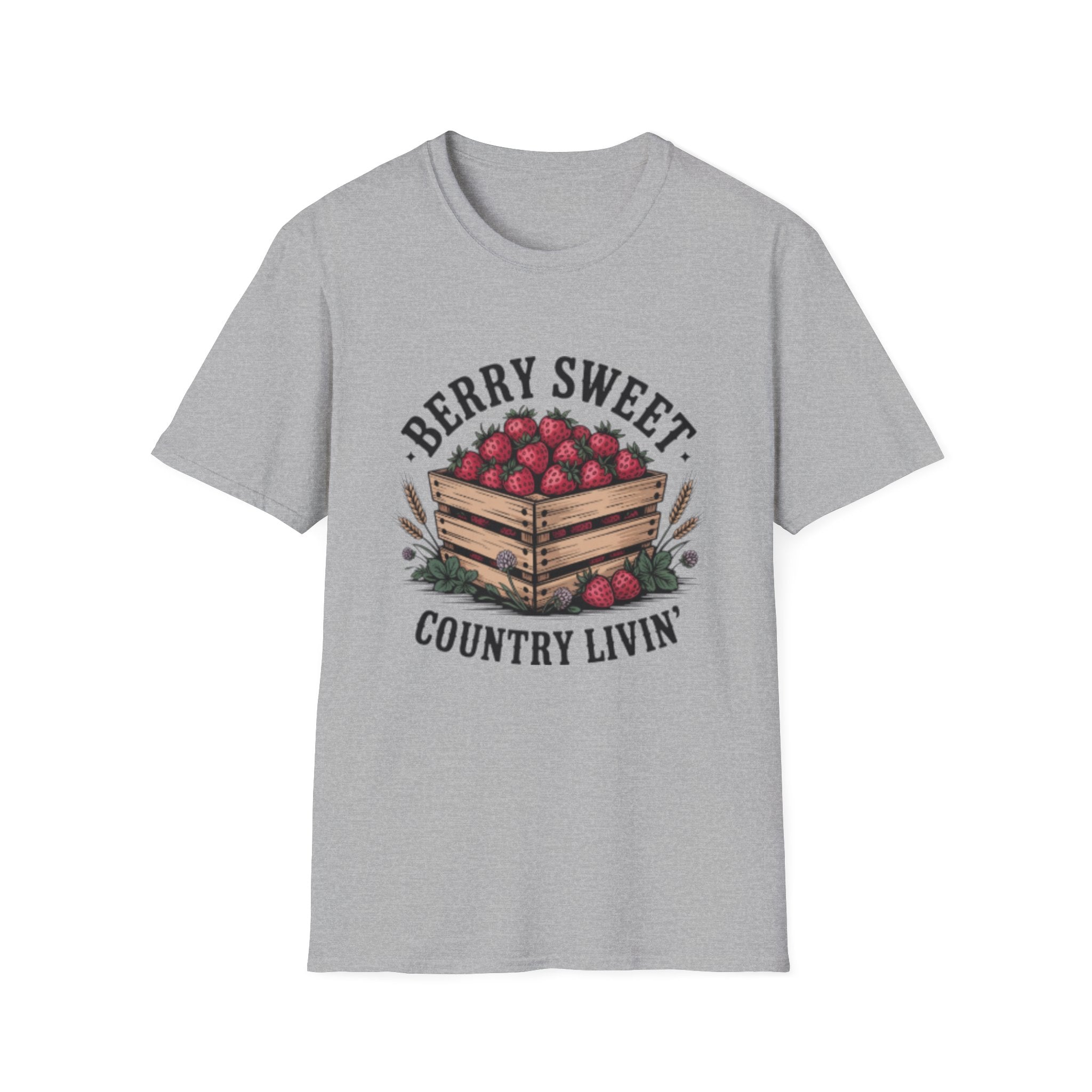 Berry Sweet crate T-Shirt | Country Livin' farmhouse fruit design