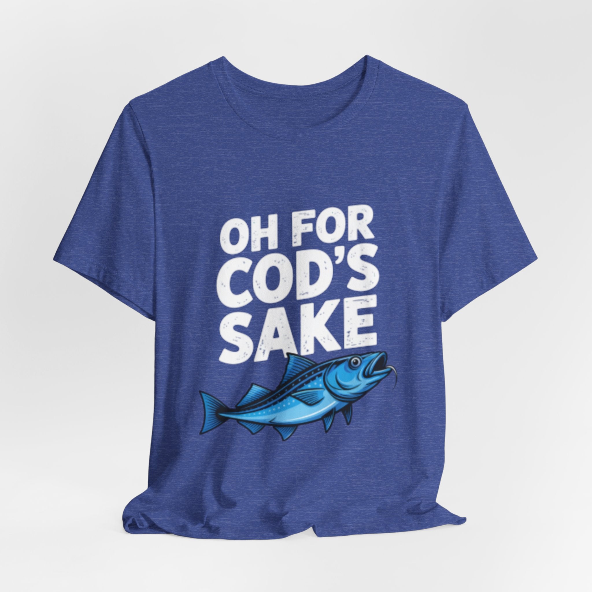 Blue Fish Fishing Graphic Tee