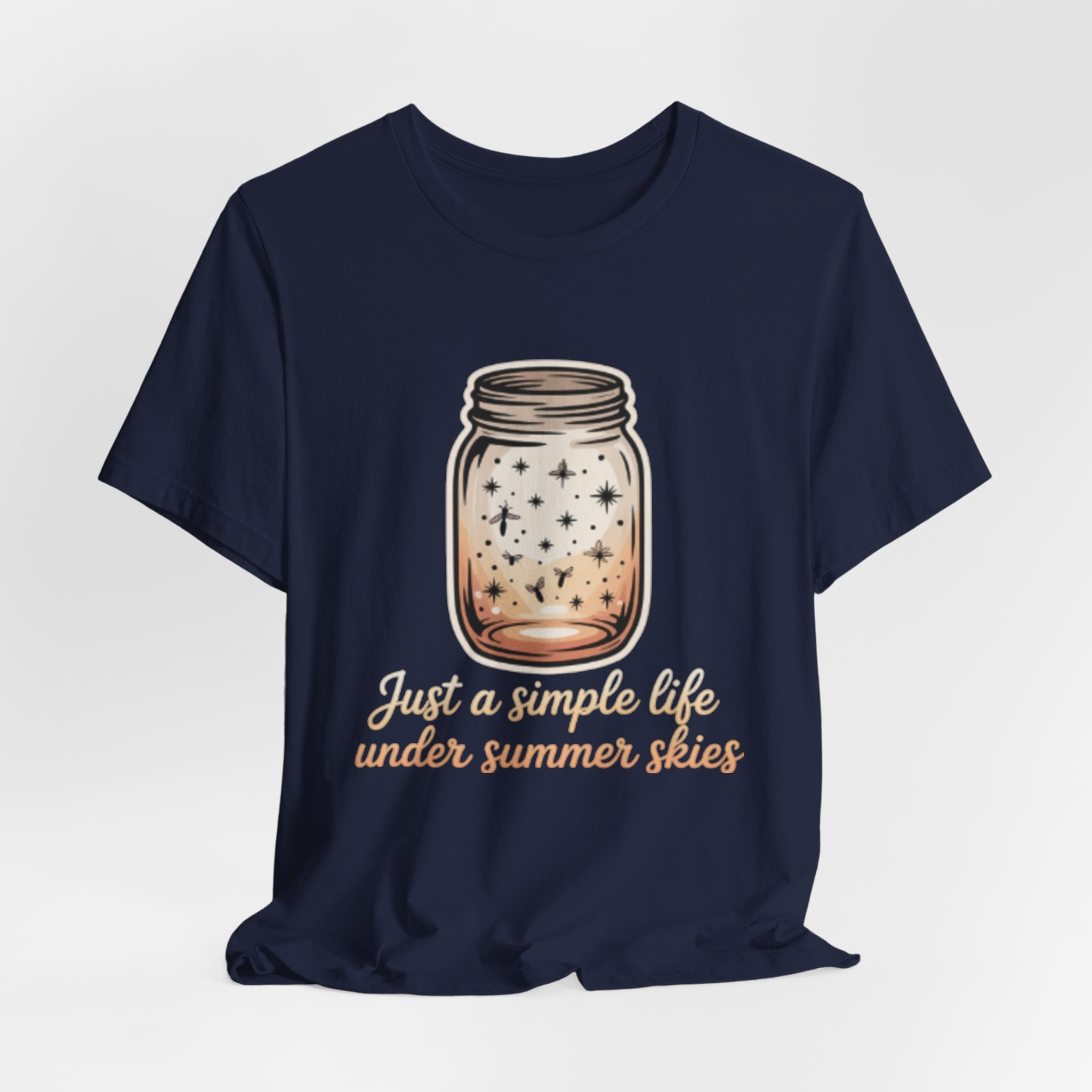 Summer Jar T-Shirt – "Just a simple life under summer skies"