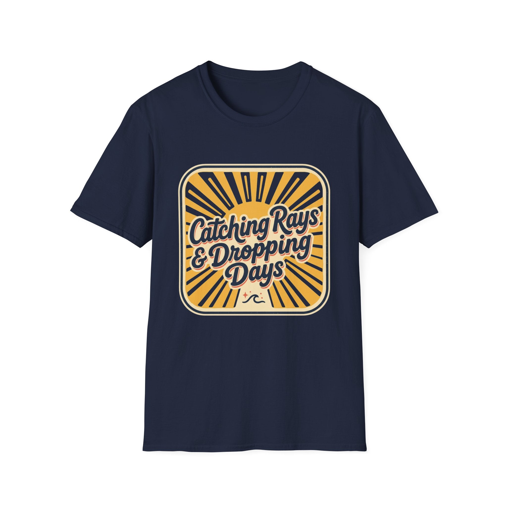 Catching Rays & Dropping Days Retro Sun Tee