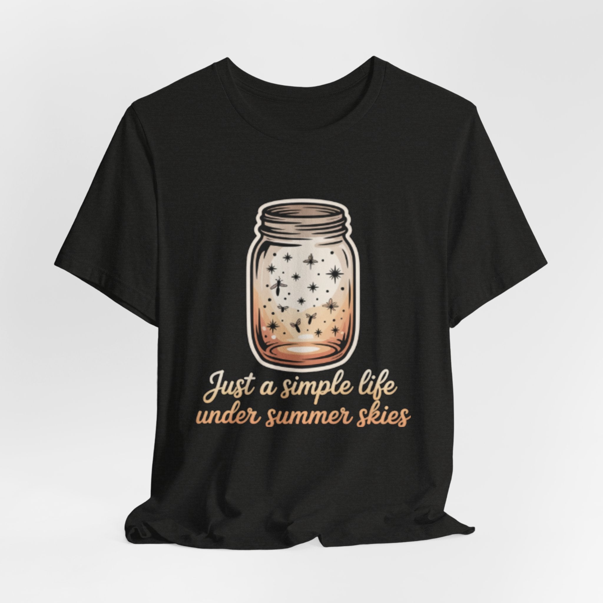 Summer Jar T-Shirt – "Just a simple life under summer skies"