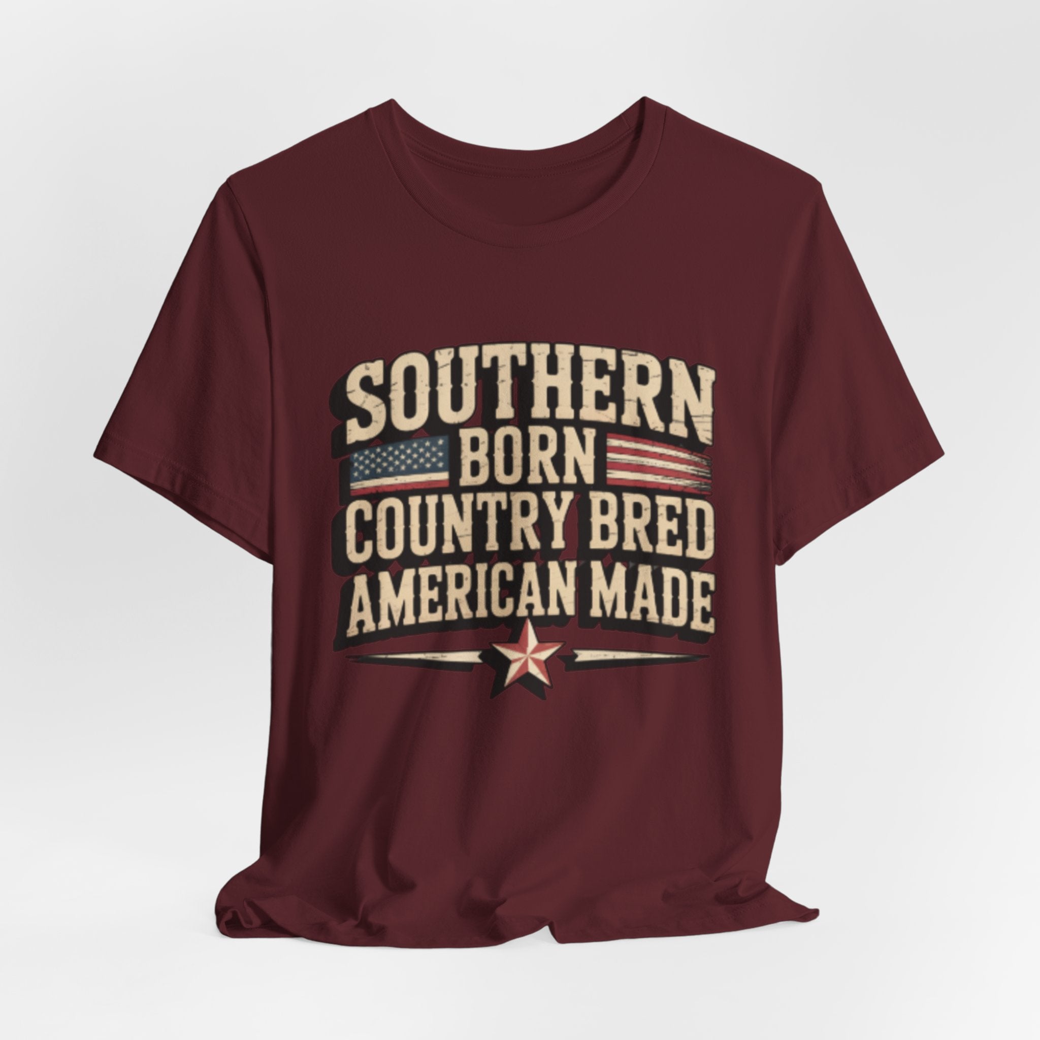 Southern Born Country Bred American Made Tee