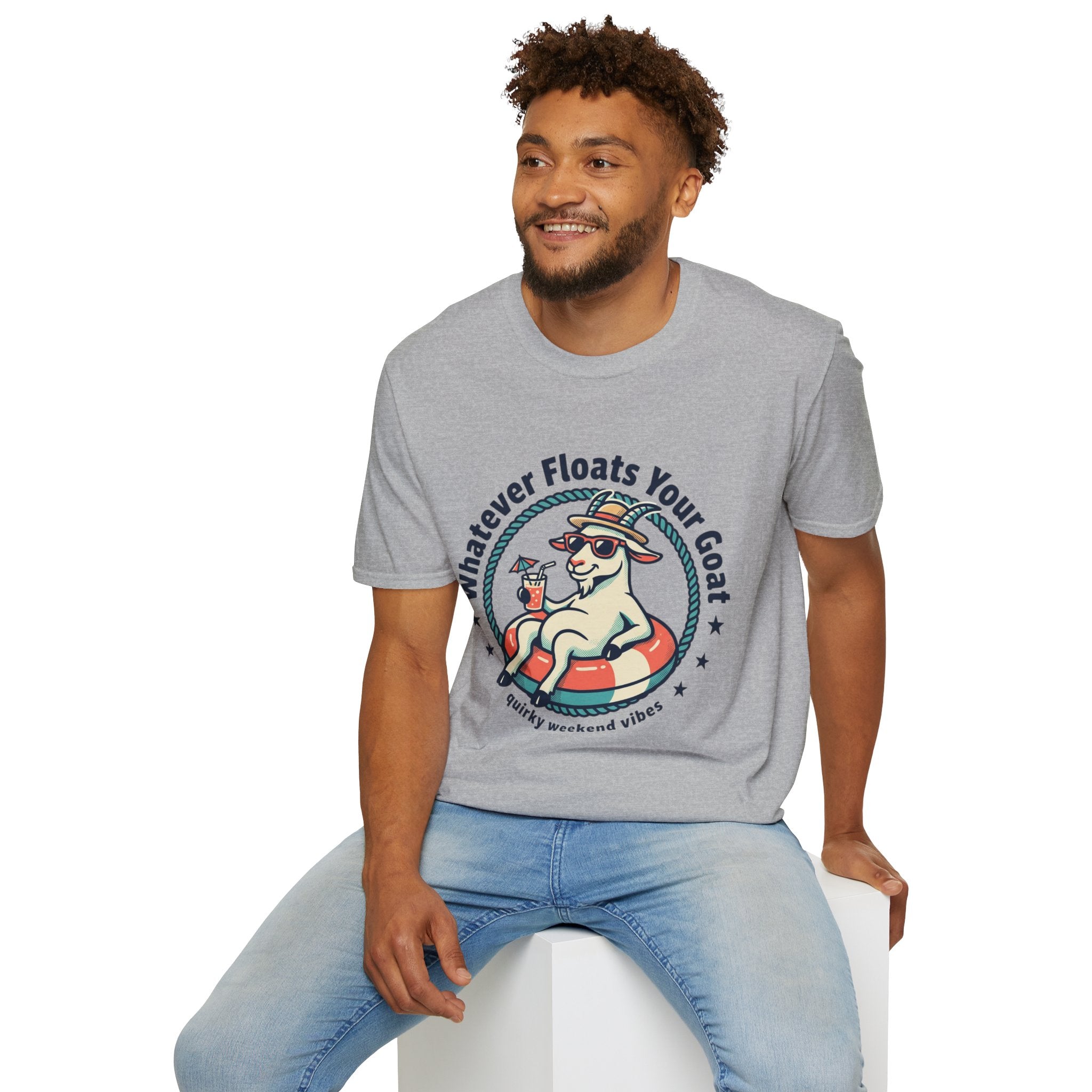 Whatever Floats Your Goat Summer Vacation Tee
