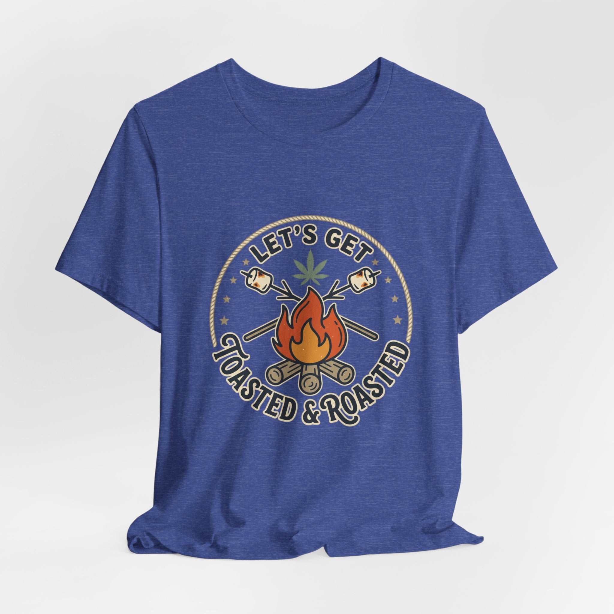 Let's Get Toasted & Roasted Campfire Tee