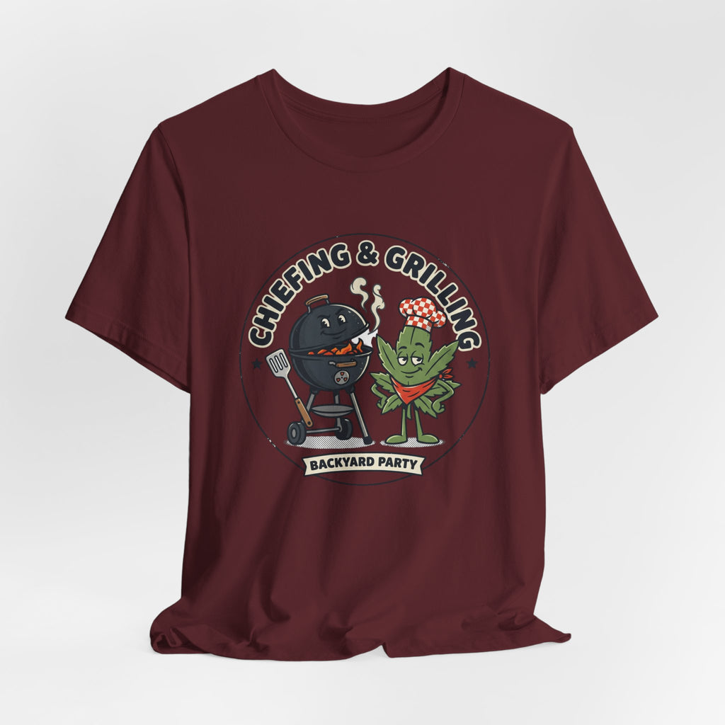 Chiefing & Grilling Grillmaster BBQ Tee