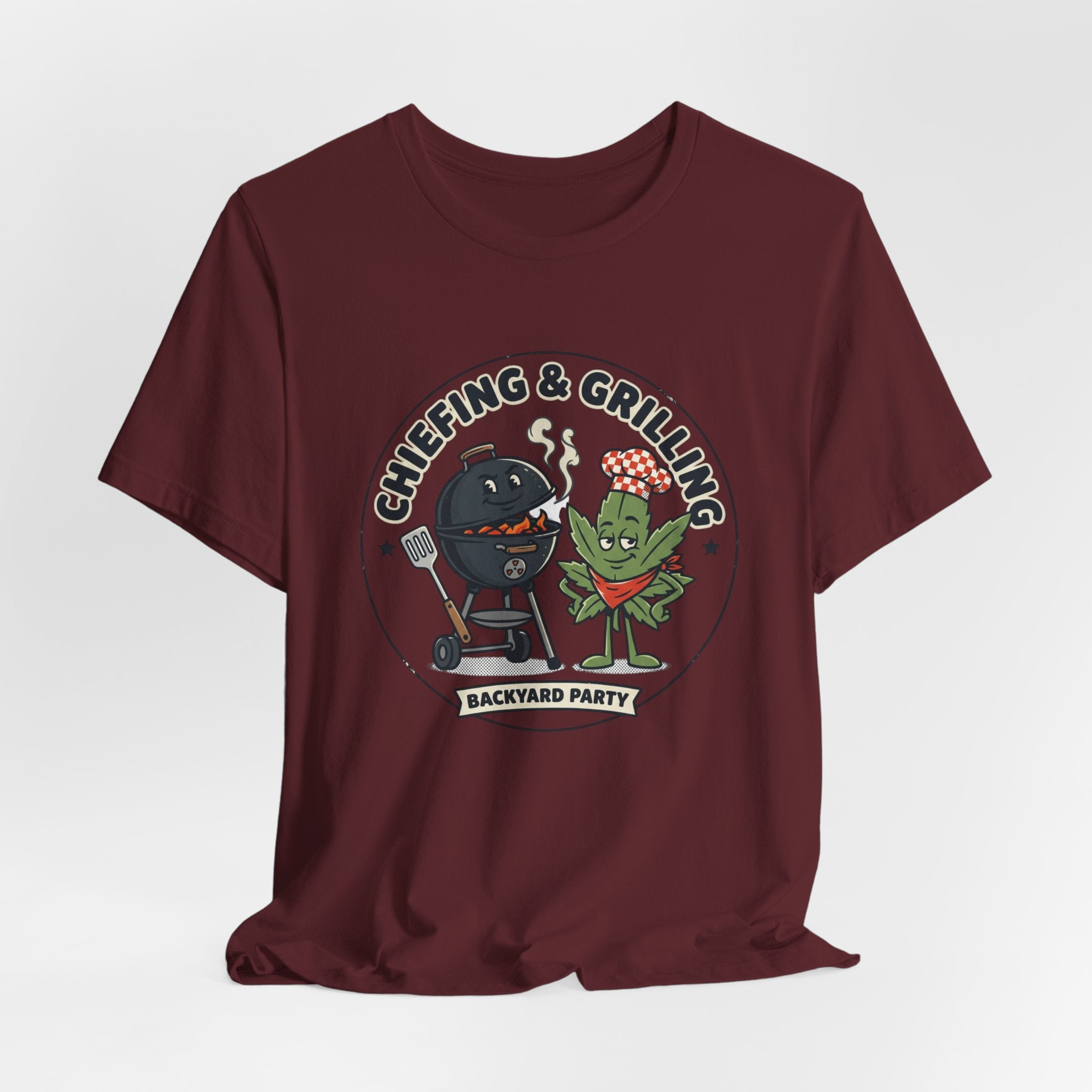 Chiefing & Grilling Grillmaster BBQ Tee