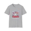 T-Shirt — "Back It Up" Reverse Wheelchair Pride Tee (Custom Name Option)