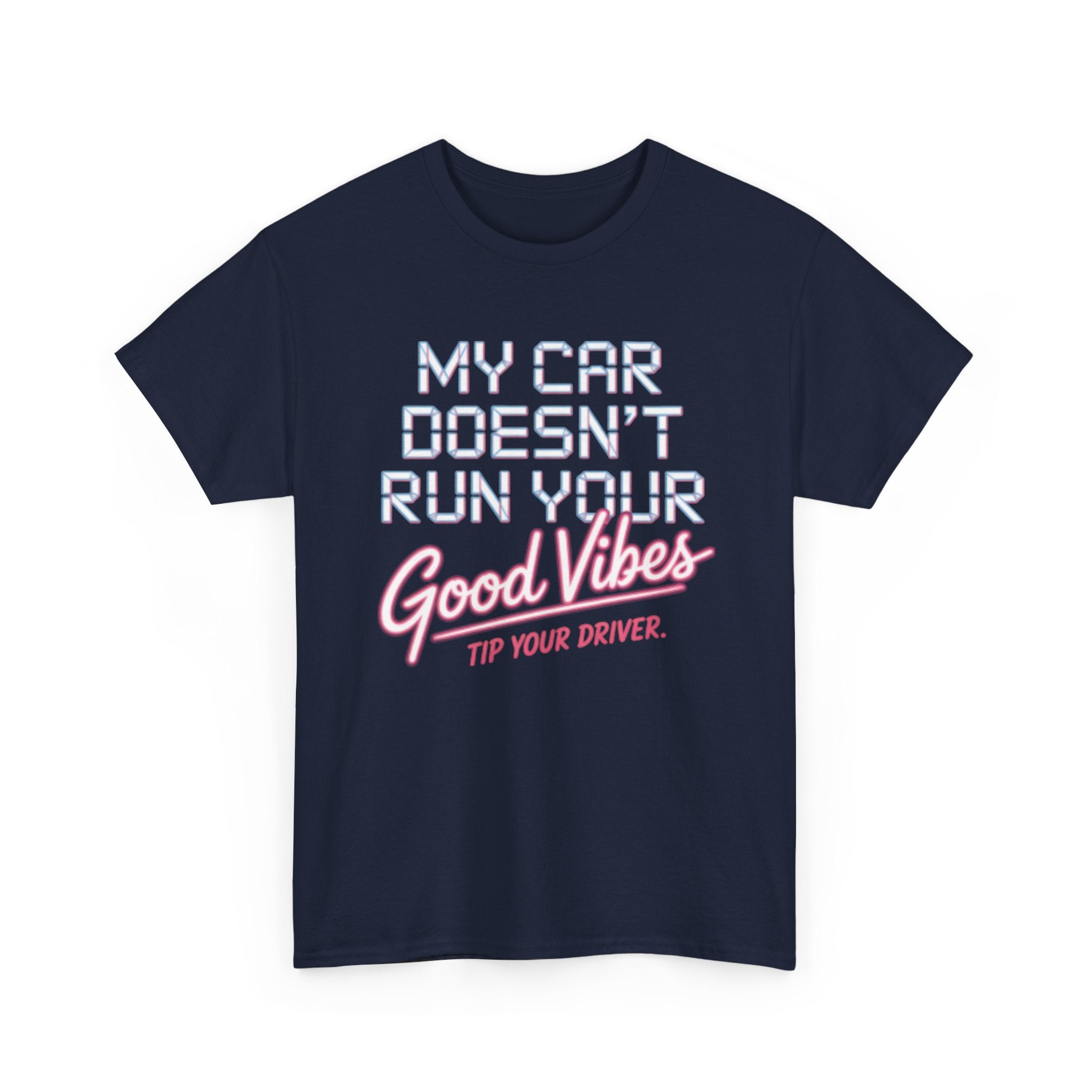 Funny DoorDash T Shirt Delivery Driver Tip Gas Money Car Mileage Humor Tee