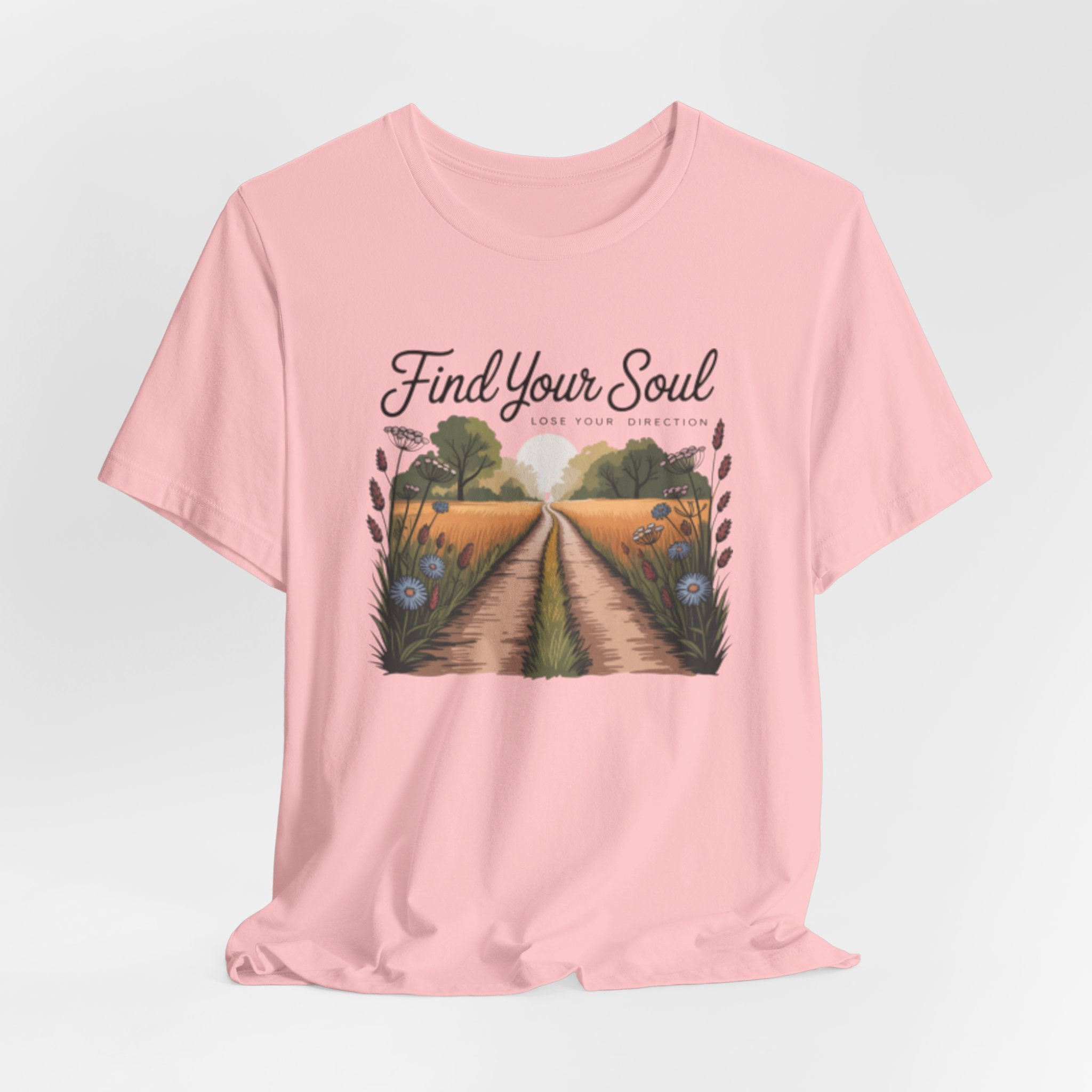 Find Your Soul Tee - Scenic Country Road Graphic T-Shirt