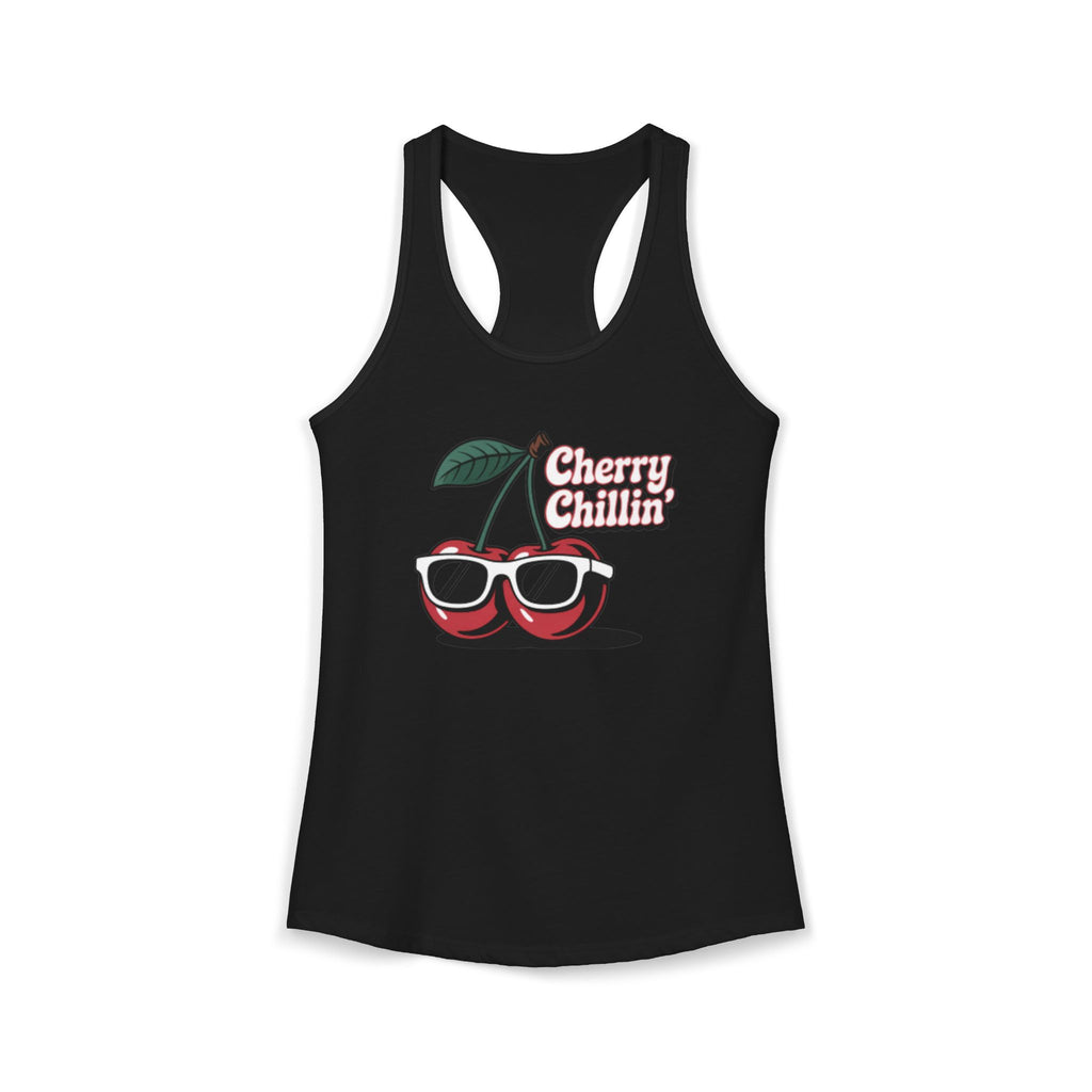 Cherry Chillin Summer Women's Ideal Racerback Tank