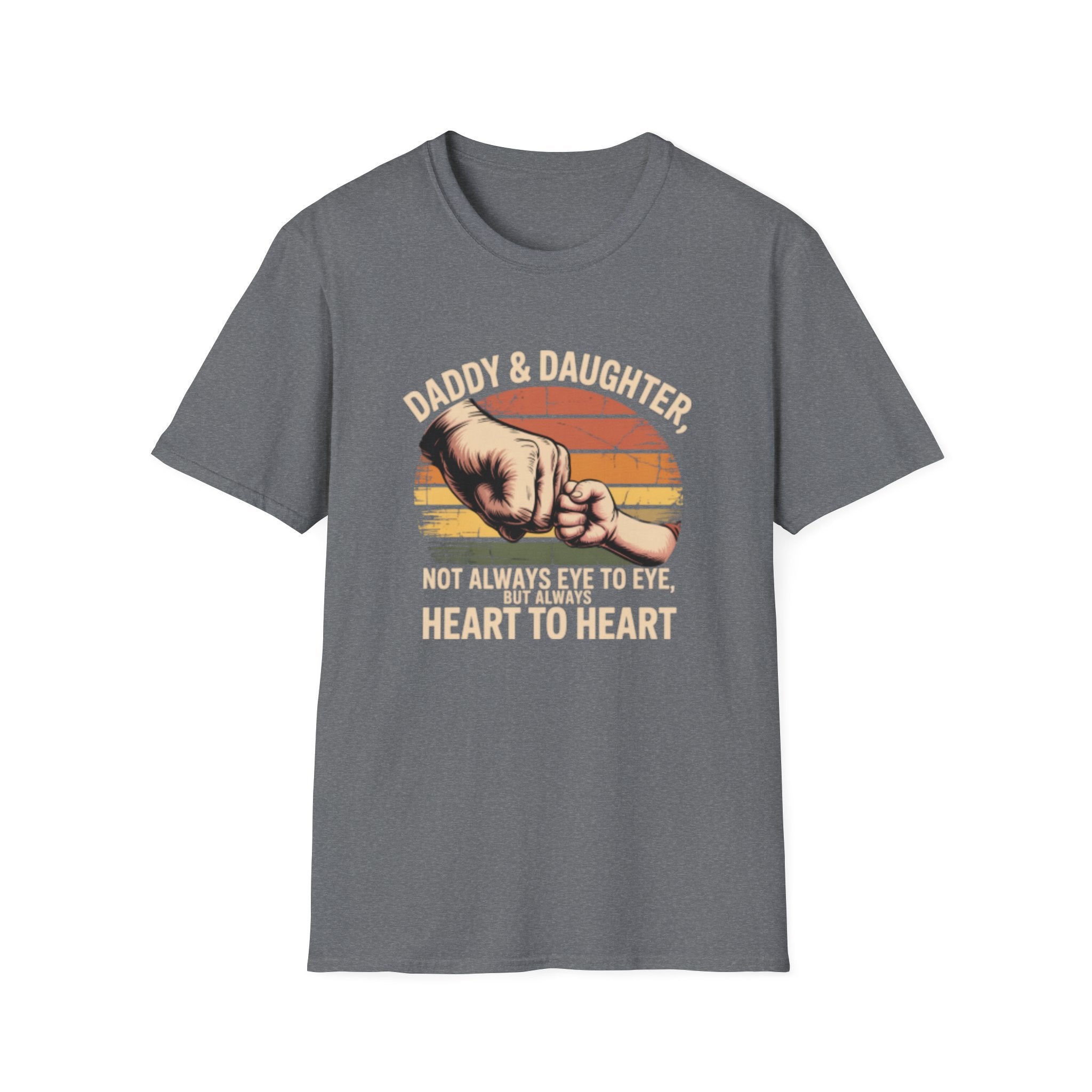 Daddy & Daughter Vintage Fist Bump T-Shirt
