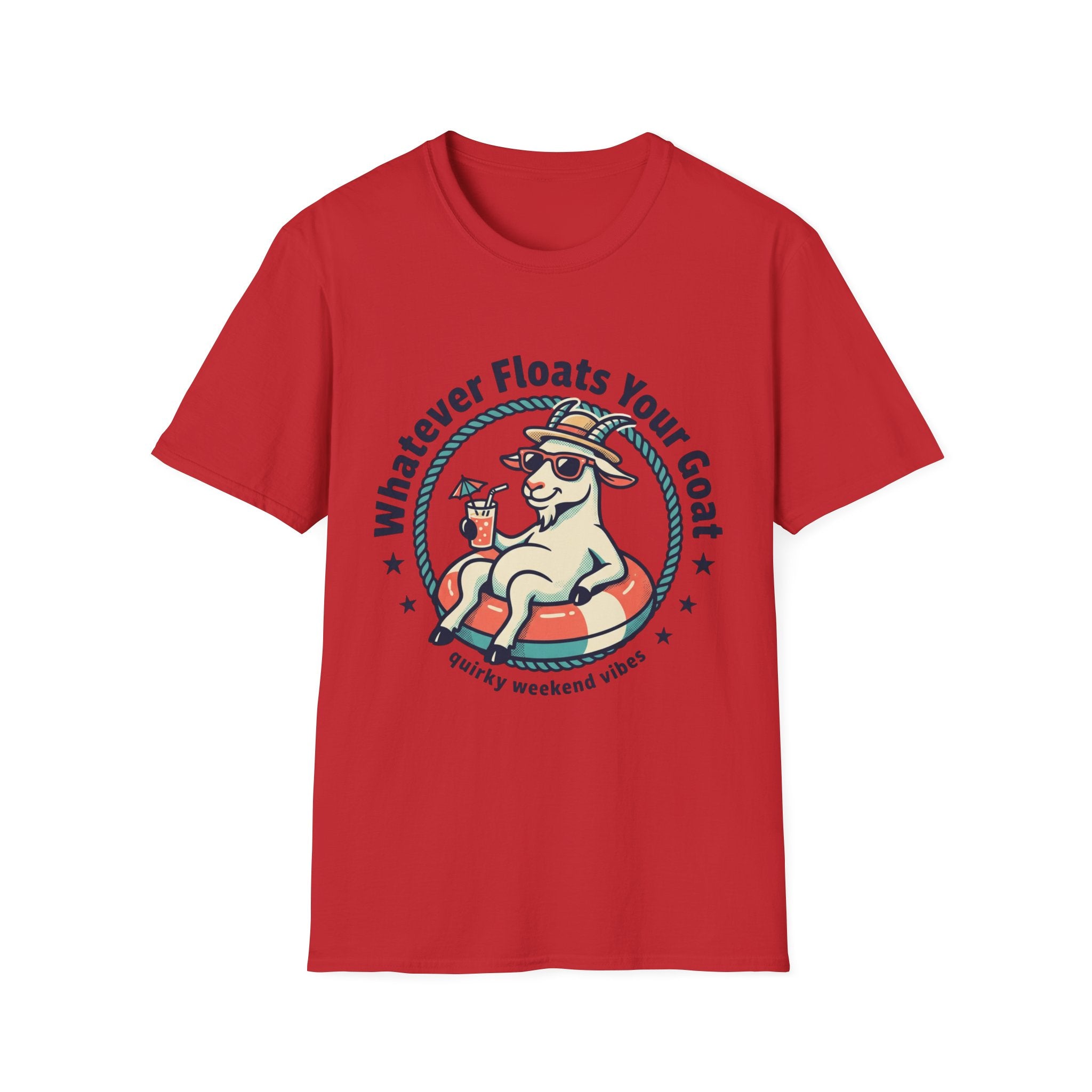 Whatever Floats Your Goat Summer Vacation Tee
