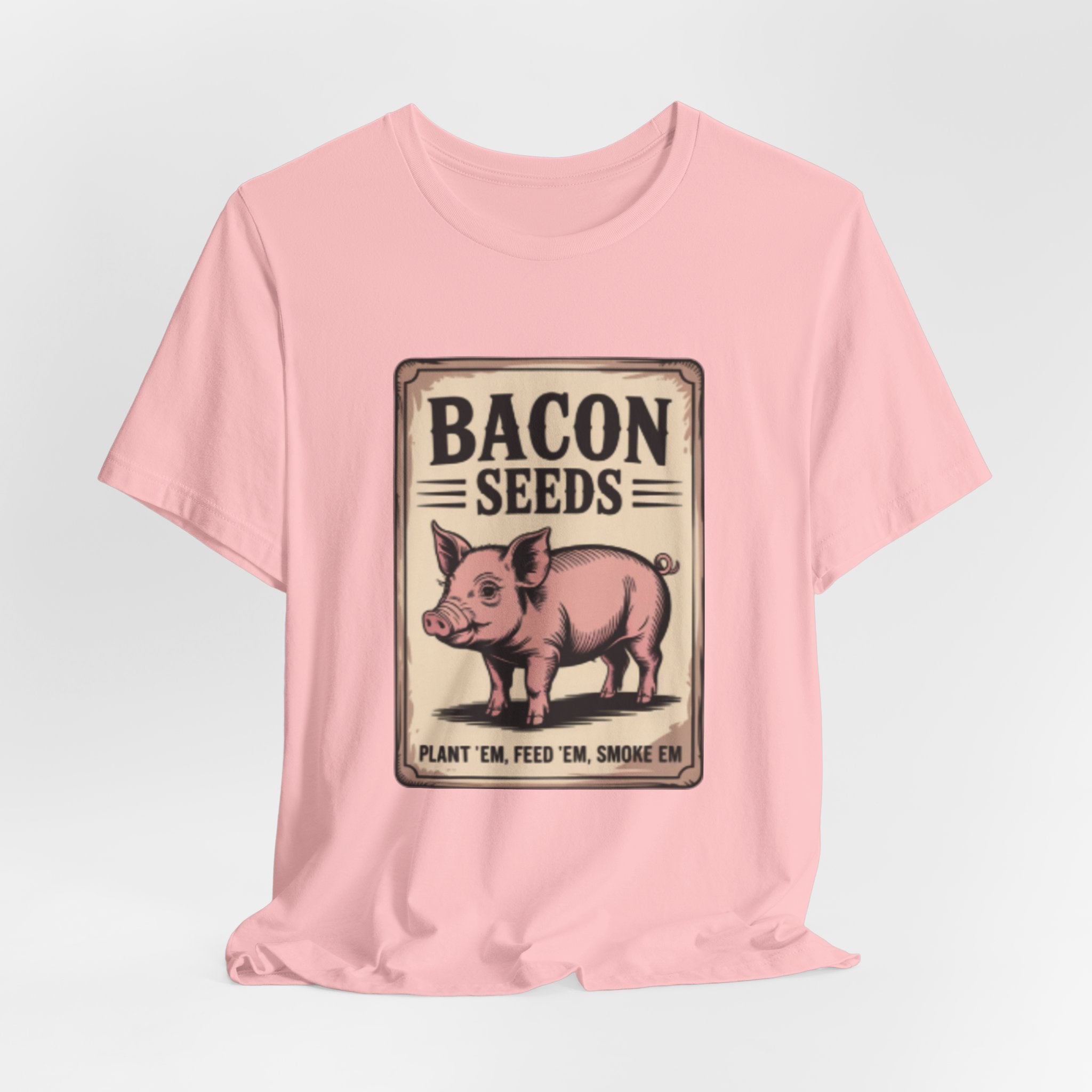 Bacon Seeds Vintage Pig BBQ Tee