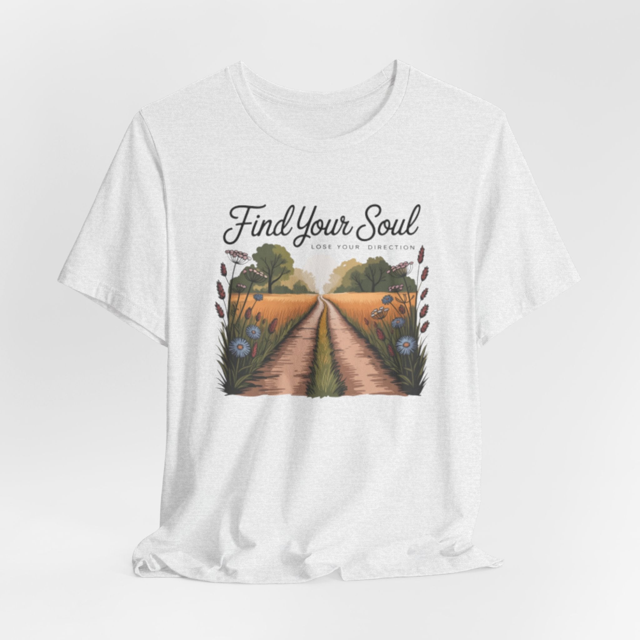 Find Your Soul Tee - Scenic Country Road Graphic T-Shirt