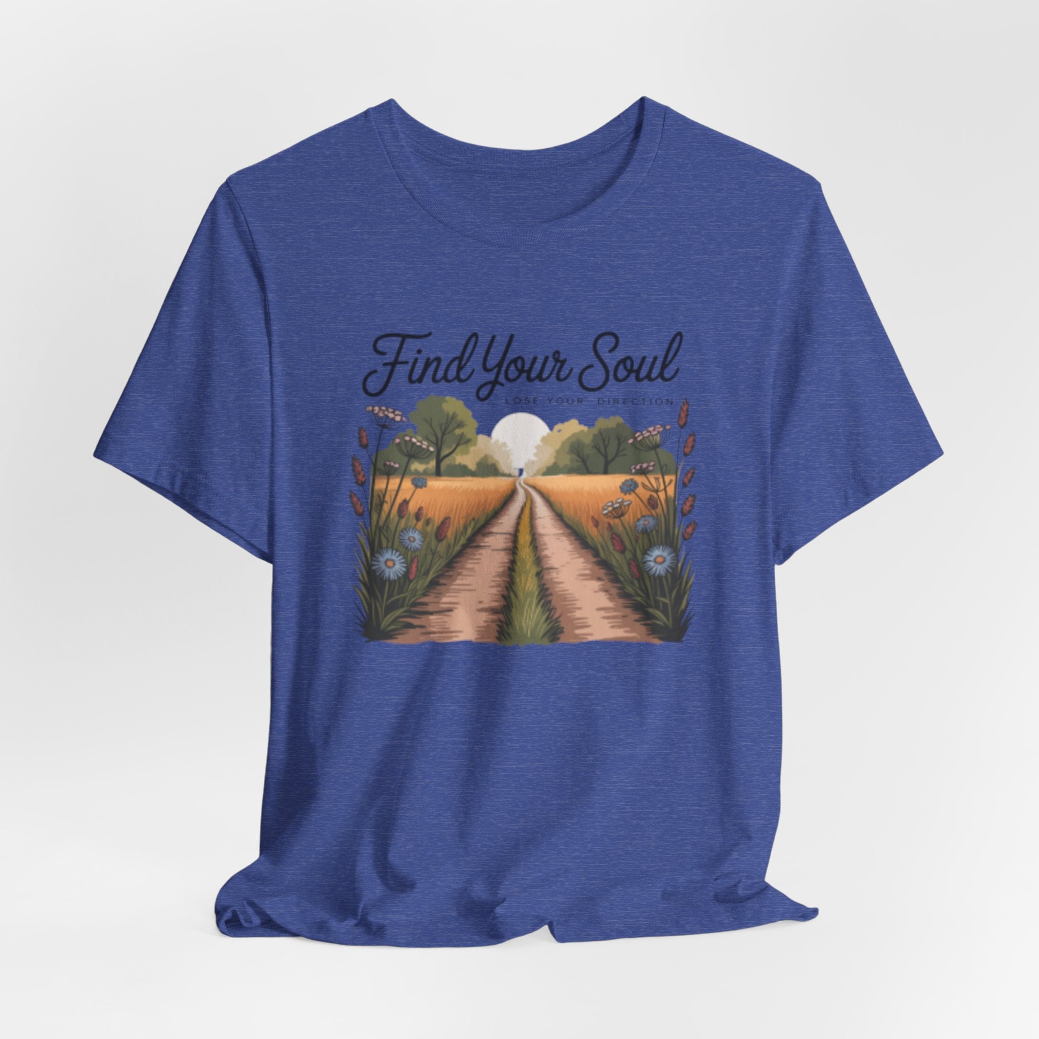 Find Your Soul Tee - Scenic Country Road Graphic T-Shirt