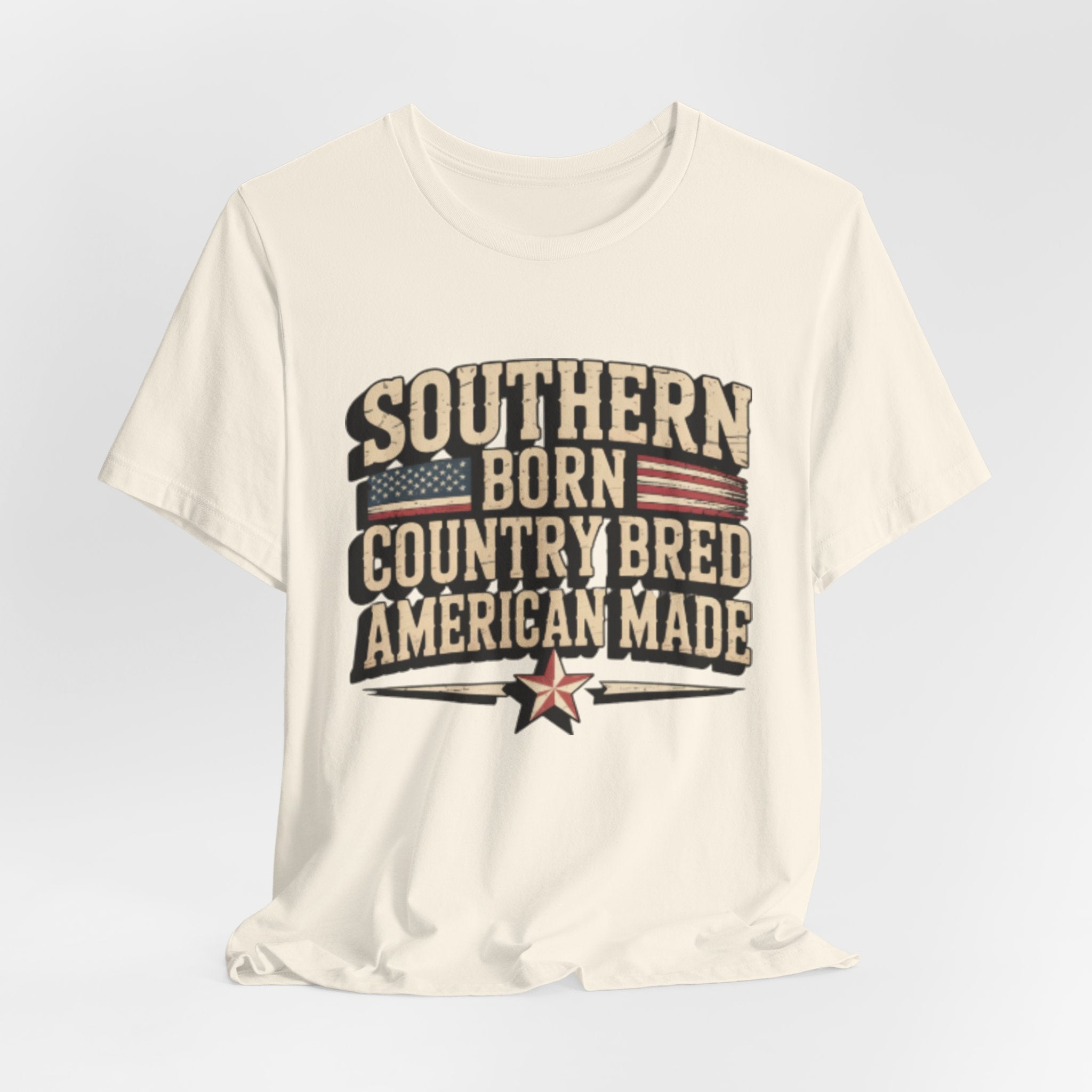 Southern Born Country Bred American Made Tee