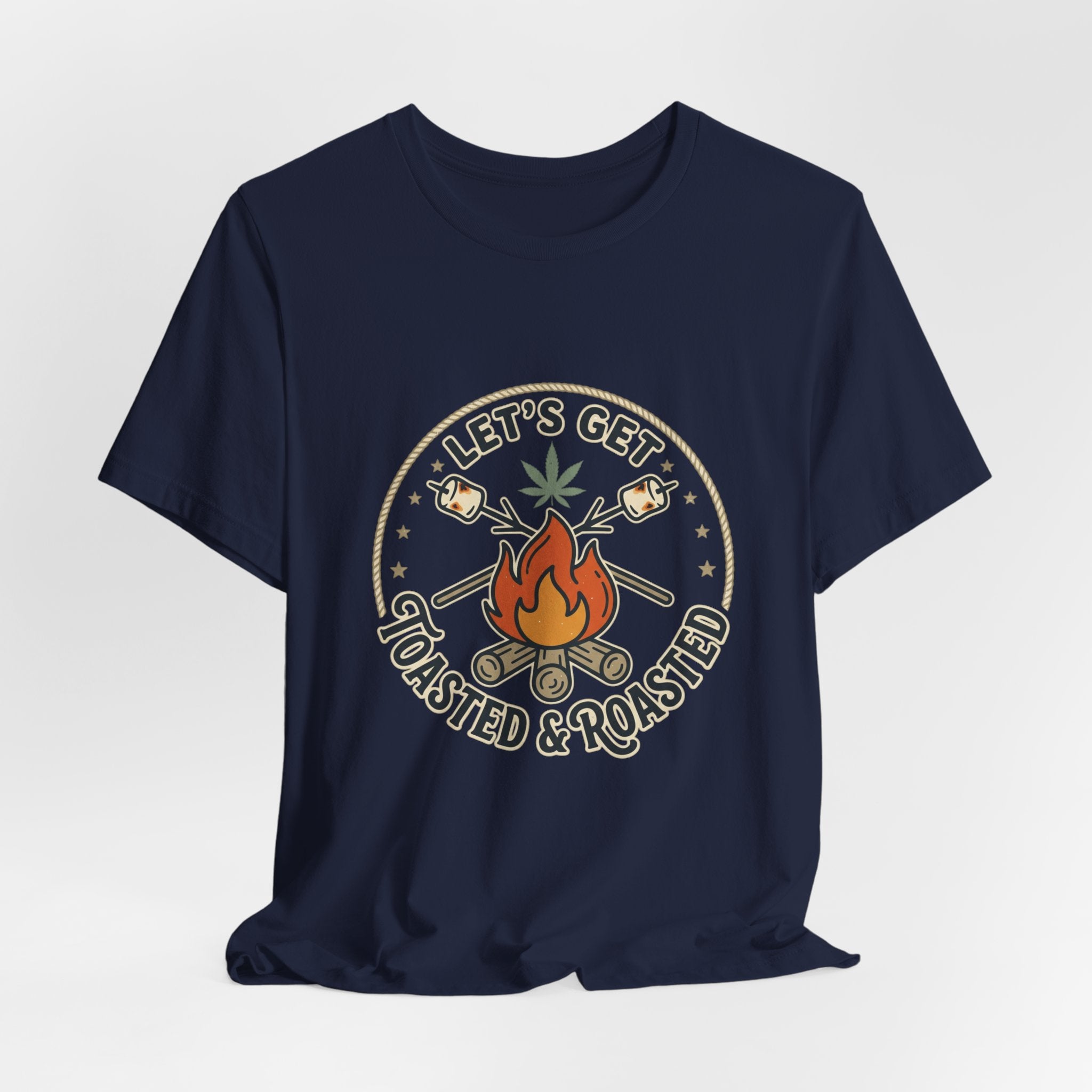Let's Get Toasted & Roasted Campfire Tee