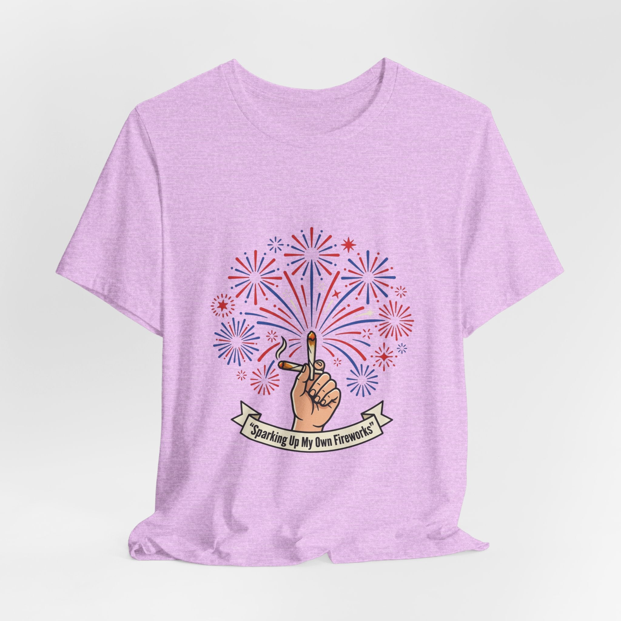 Sparking Up My Own Fireworks Patriotic Tee