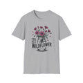 Free As A Wildflower T-Shirt | Mason Jar Flowers Tee
