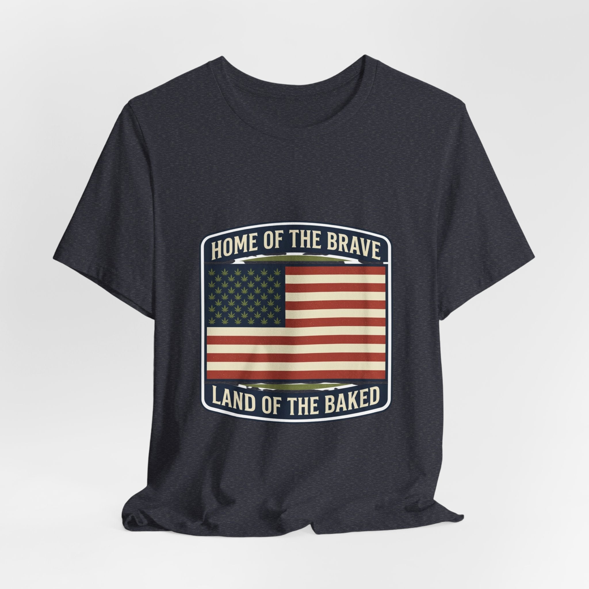 Home of the Brave Land of the Baked Patriotic Tee