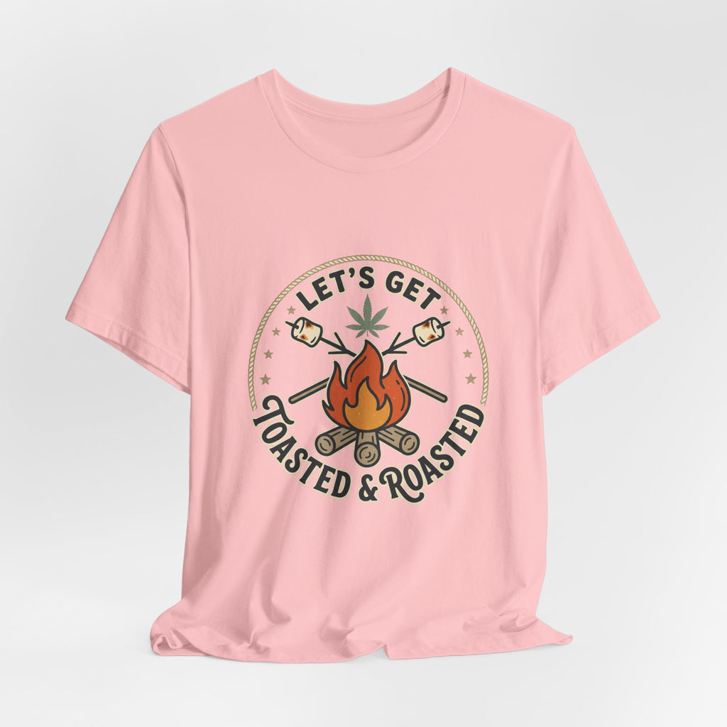 Let's Get Toasted & Roasted Campfire Tee
