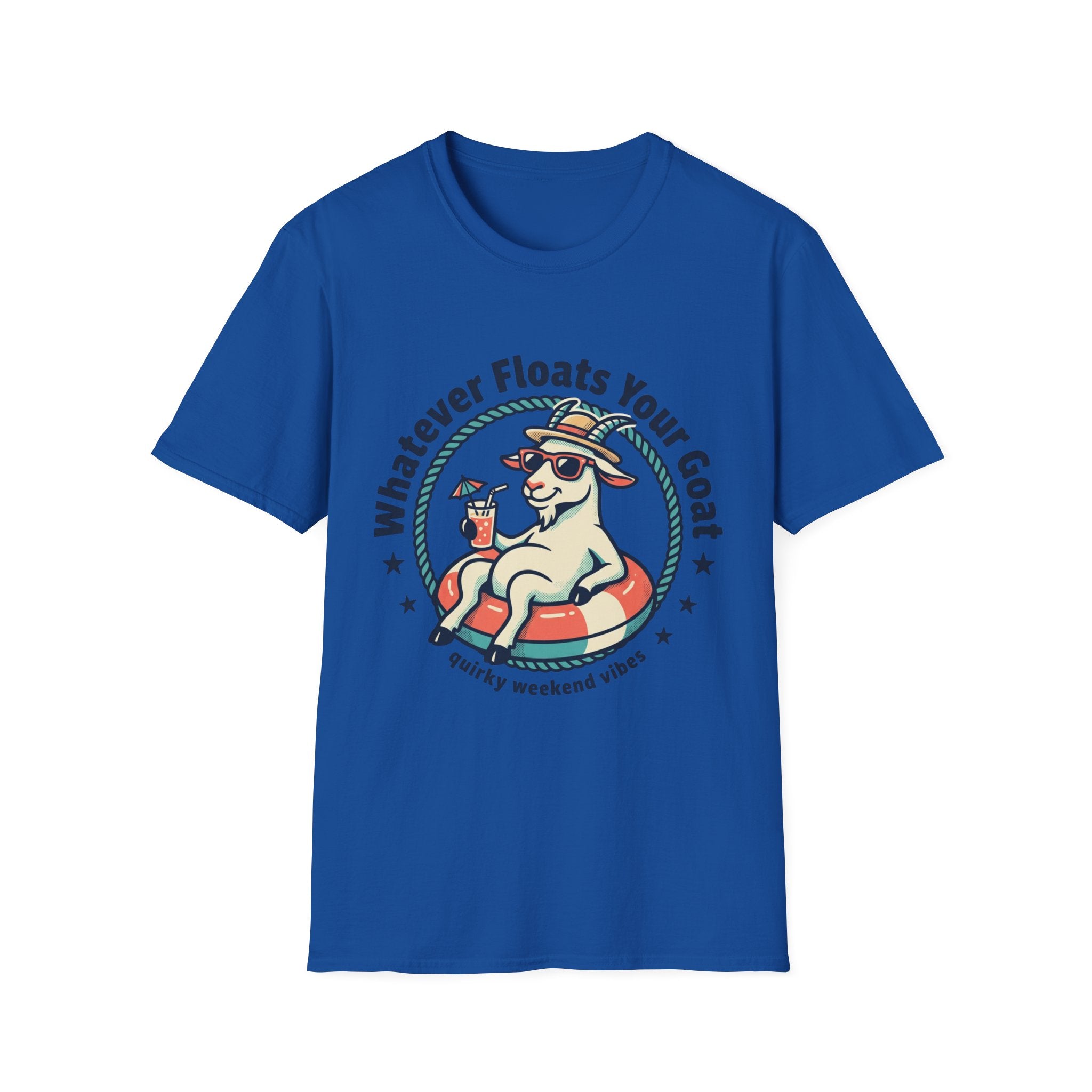 Whatever Floats Your Goat Summer Vacation Tee