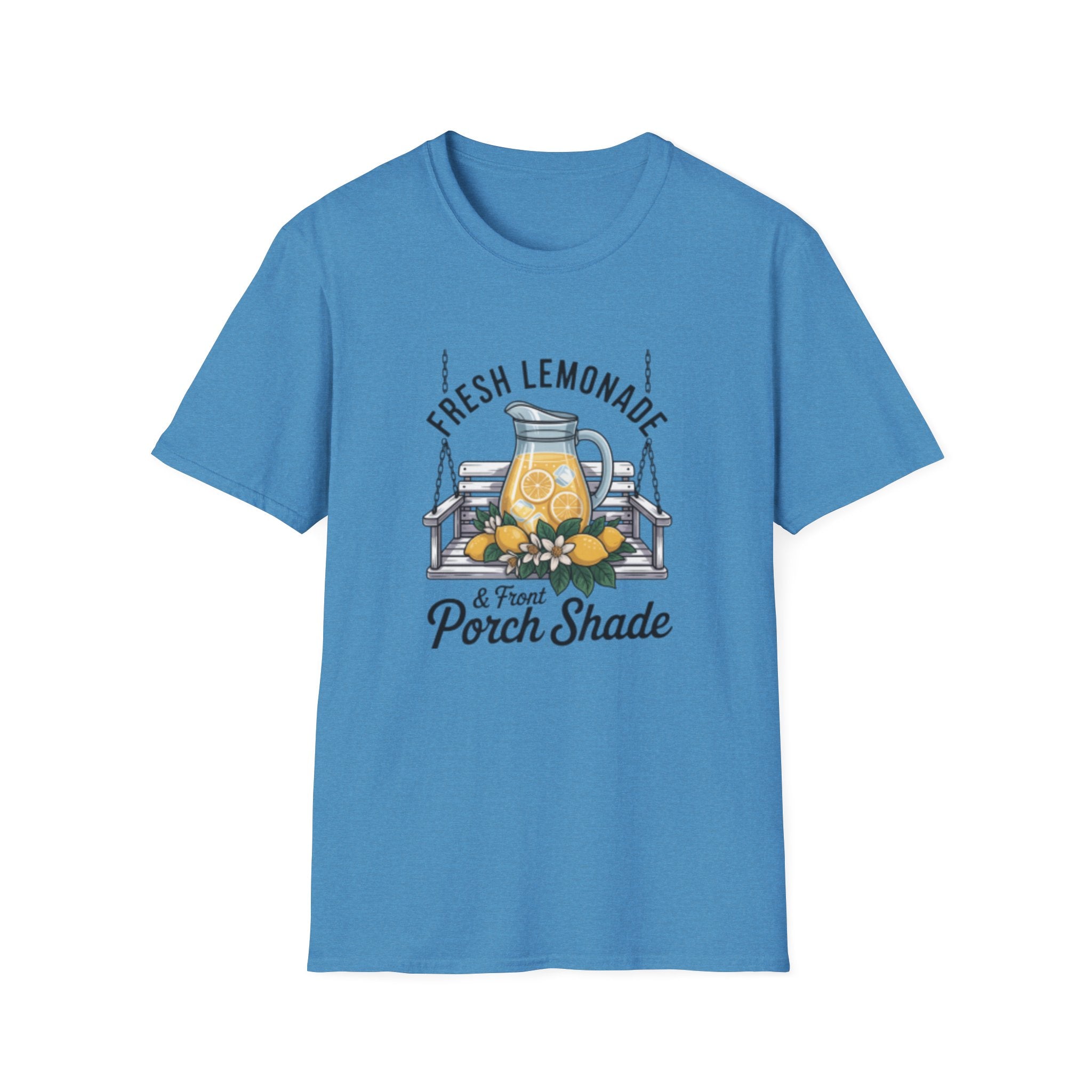 Fresh Lemonade Front Porch Shade T-Shirt | Porch Shade Summer Drink Design