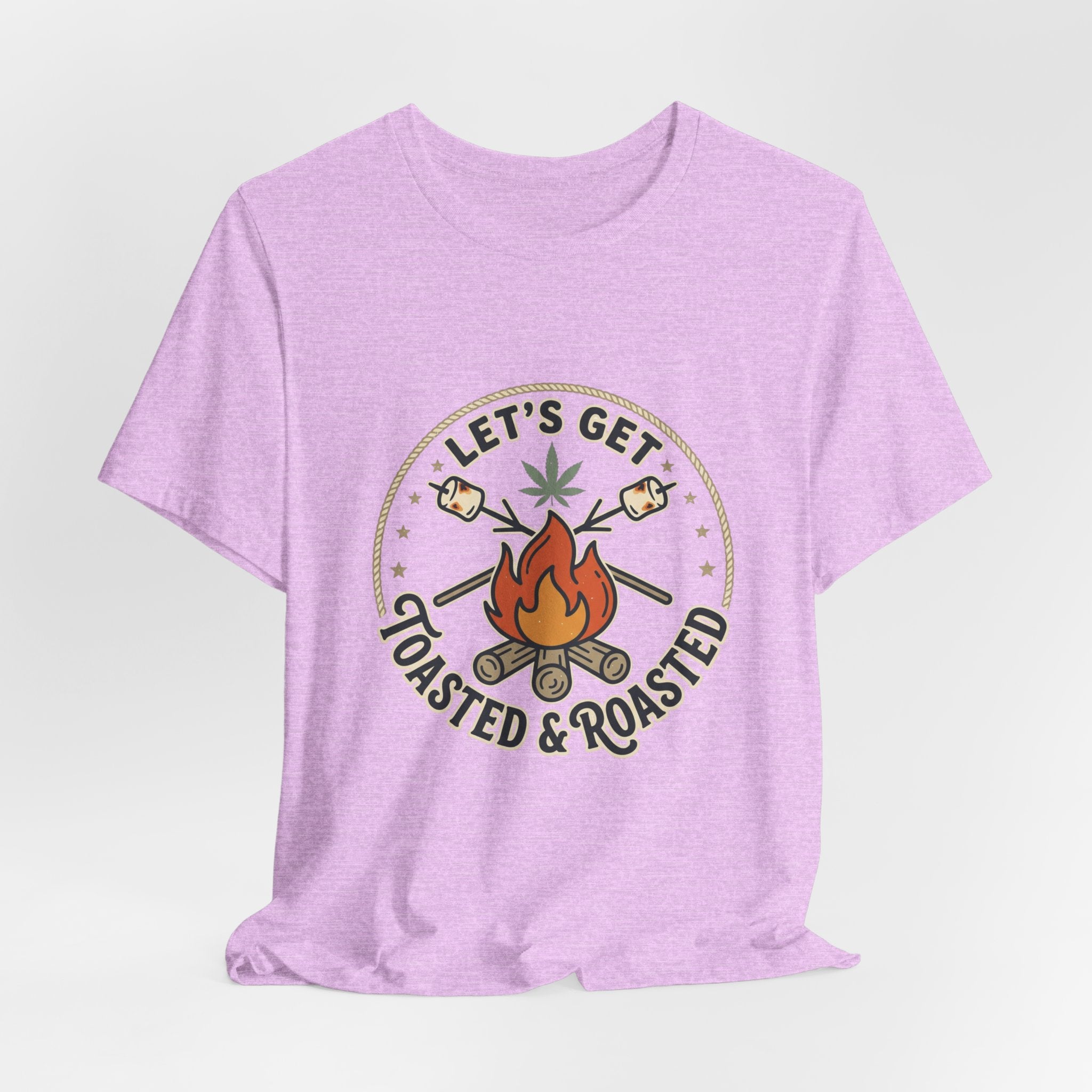 Let's Get Toasted & Roasted Campfire Tee