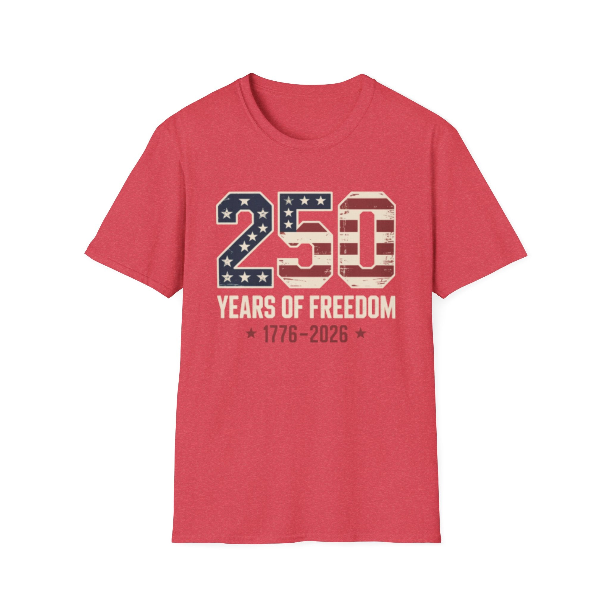 250 Years of Freedom T-Shirt | 1776-2026 American Flag