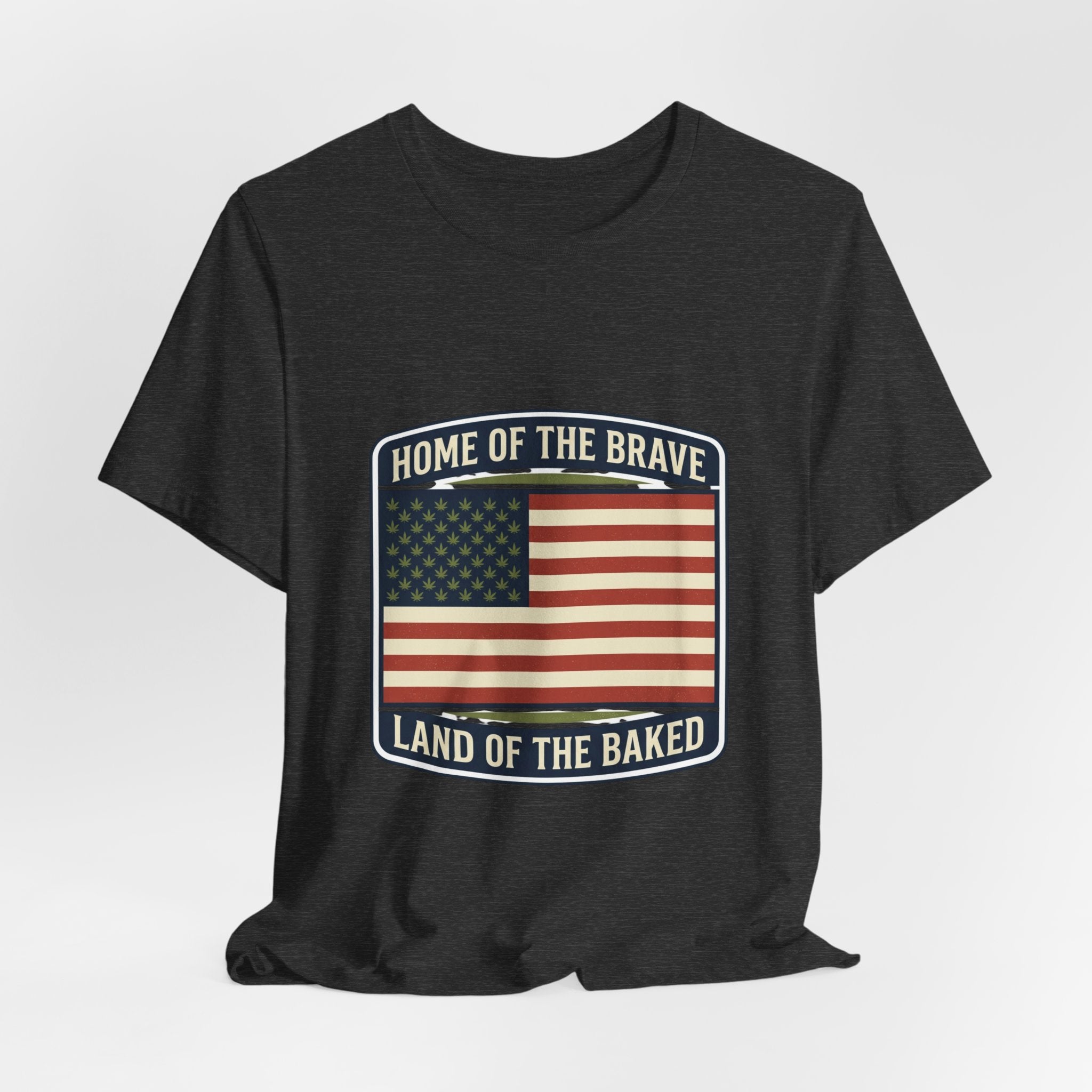 Home of the Brave Land of the Baked Patriotic Tee
