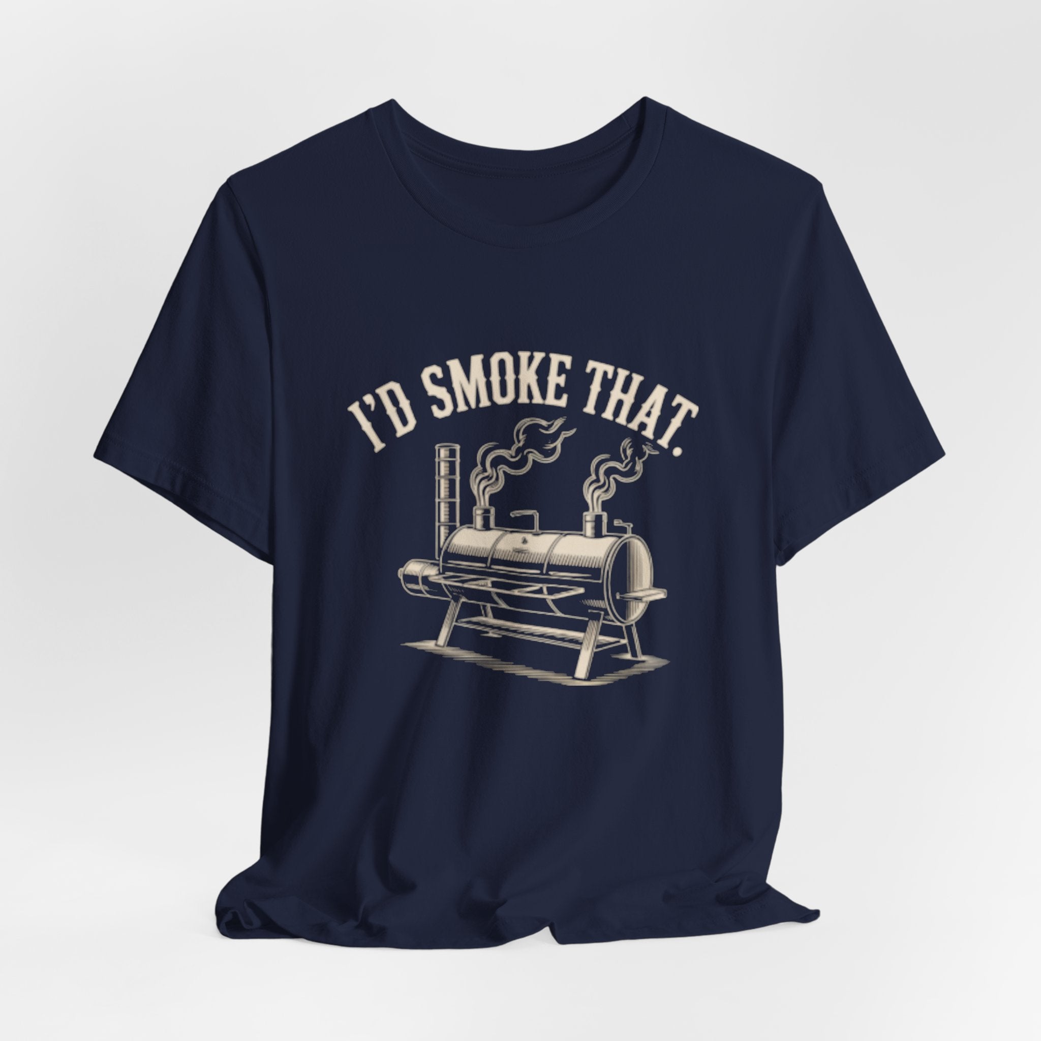 I'd Smoke That Vintage BBQ Grill Tee