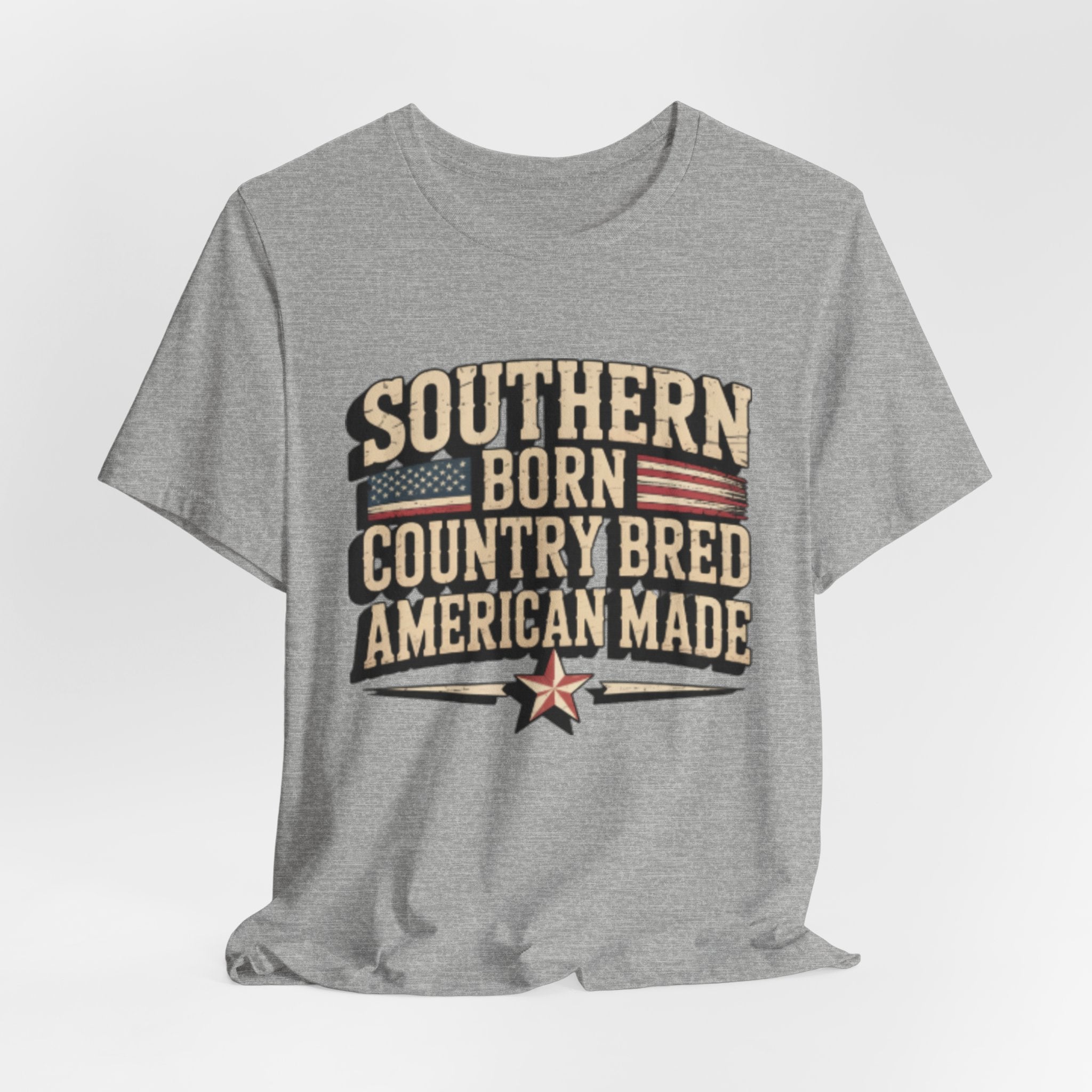 Southern Born Country Bred American Made Tee