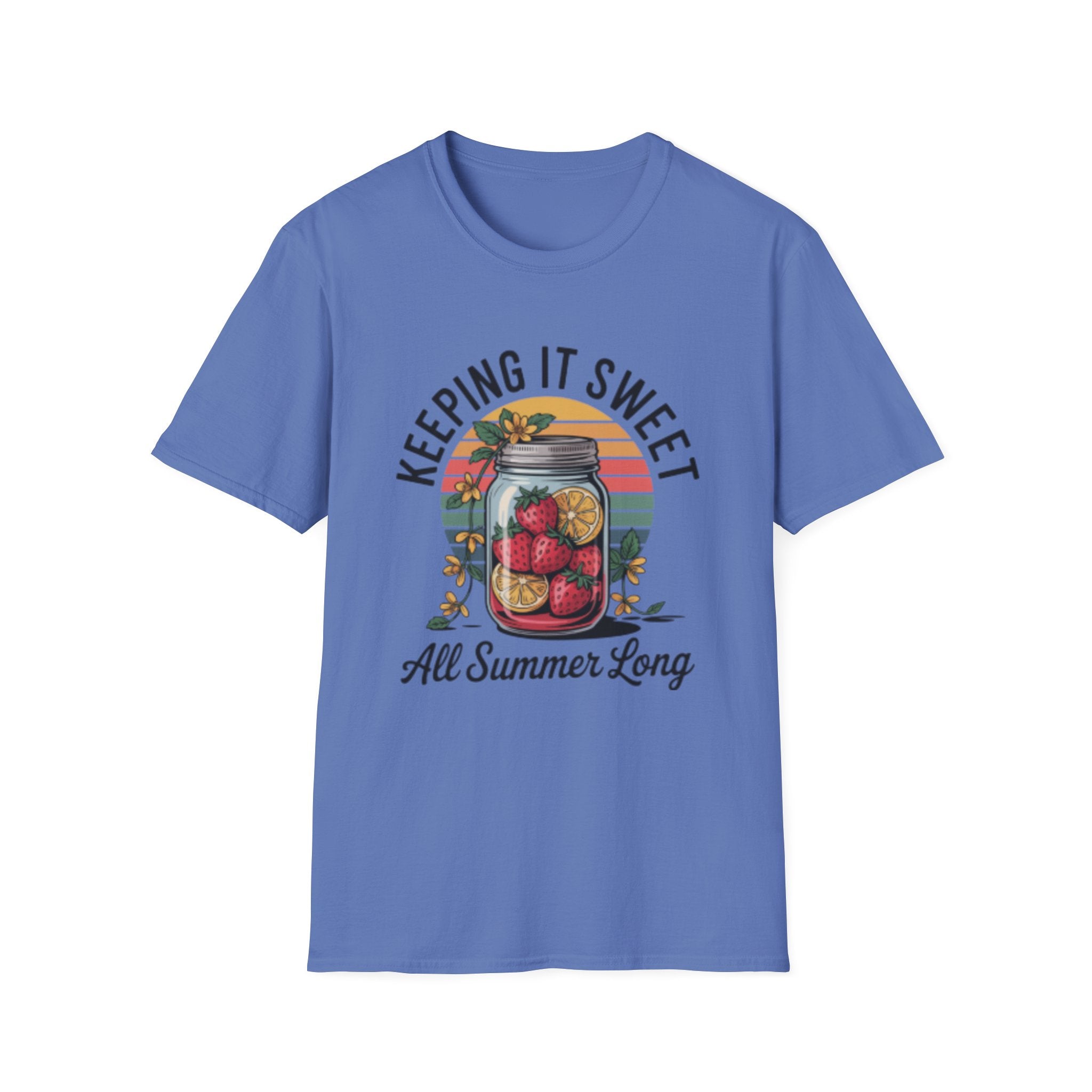 Keeping It Sweet mason jar shirt | T-Shirt, summer fruit design