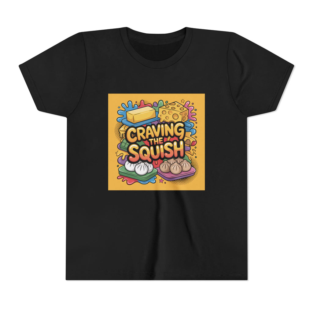 Craving the Squish Youth Tee — Cute Kawaii Food Graphic Shirt