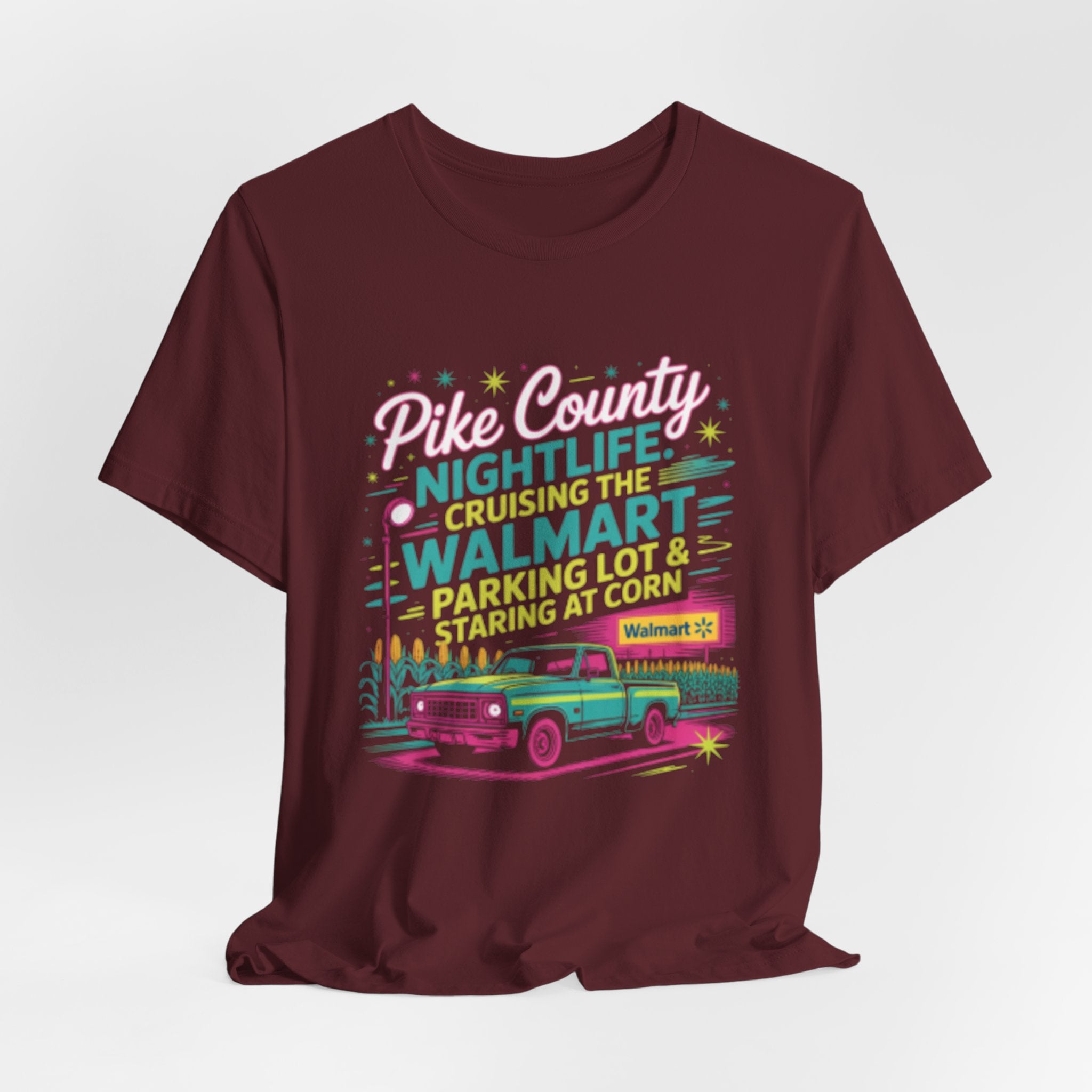 Cruising the Walmart Parking Lot Pike County Nightlife Tee