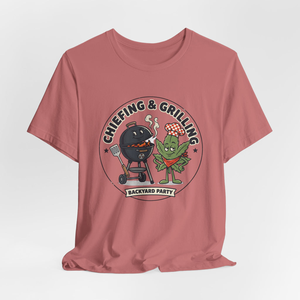 Chiefing & Grilling Grillmaster BBQ Tee