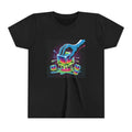Youth Tee — Neon Melting Ice Cube Graphic