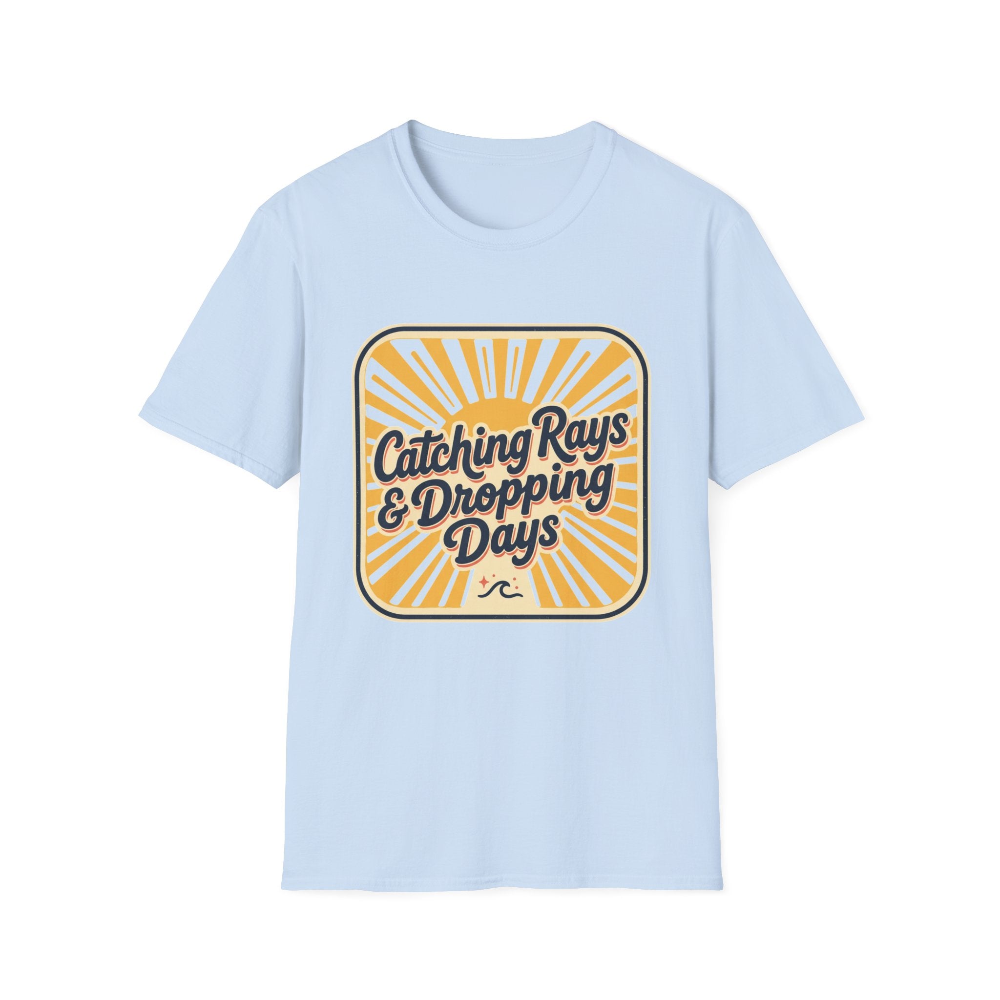 Catching Rays & Dropping Days Retro Sun Tee