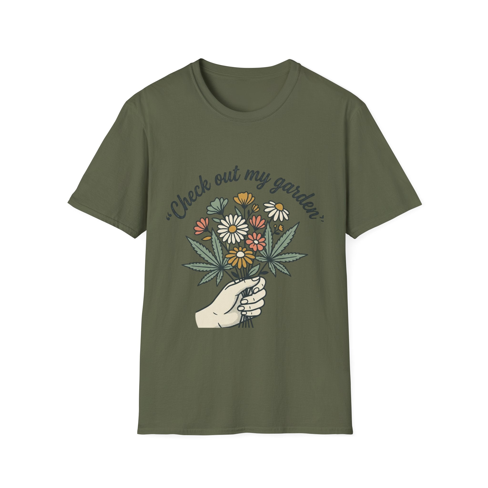 Check Out My Garden Floral Bouquet Tee