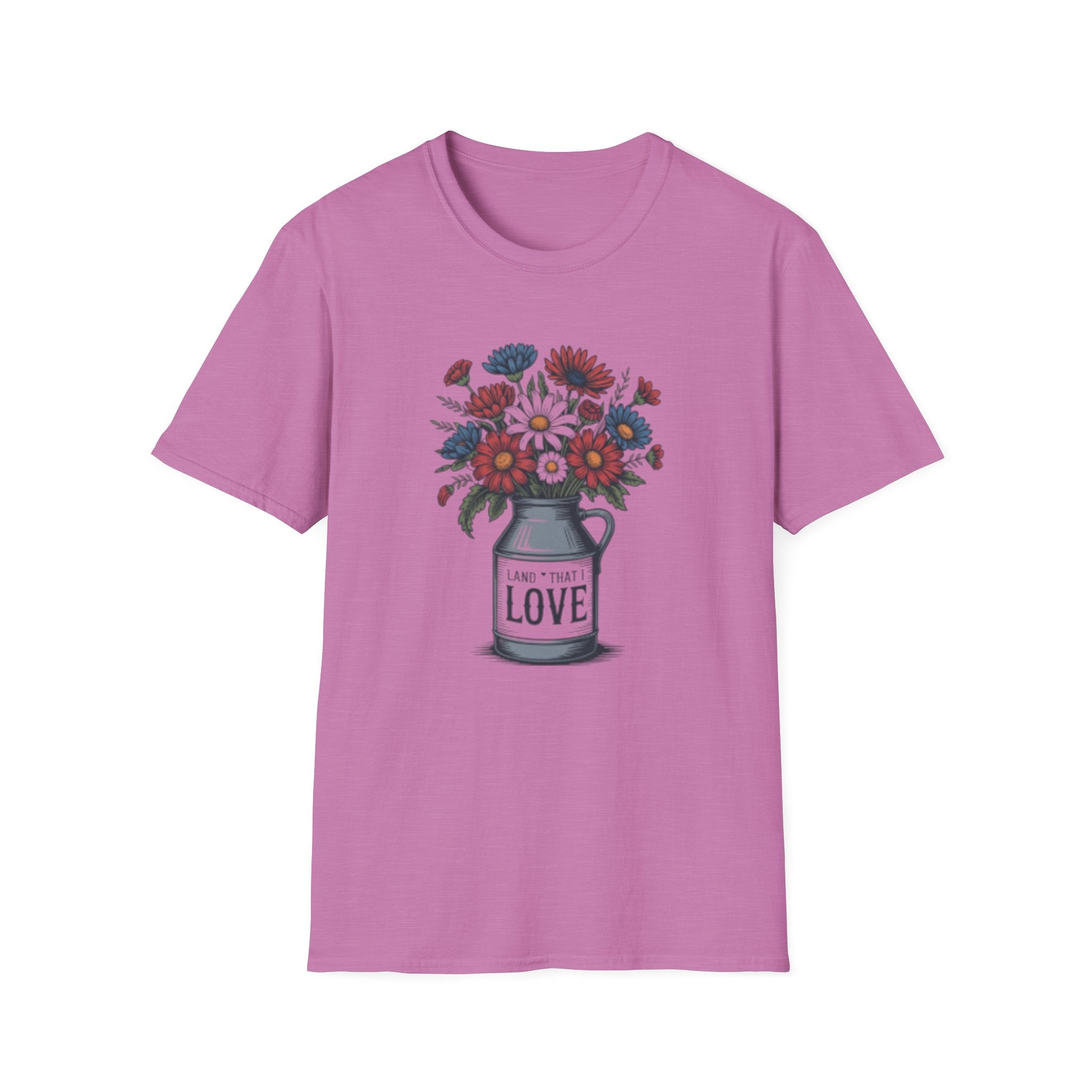 Vase of Wildflowers T-Shirt | Floral Bouquet Tee
