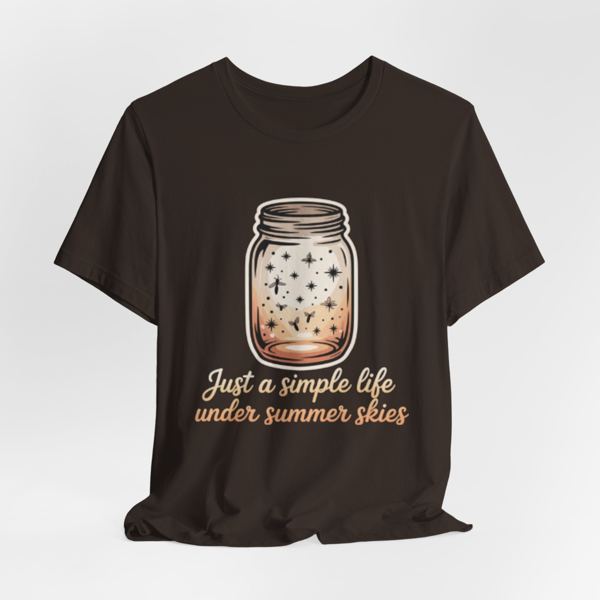 Summer Jar T-Shirt – "Just a simple life under summer skies"