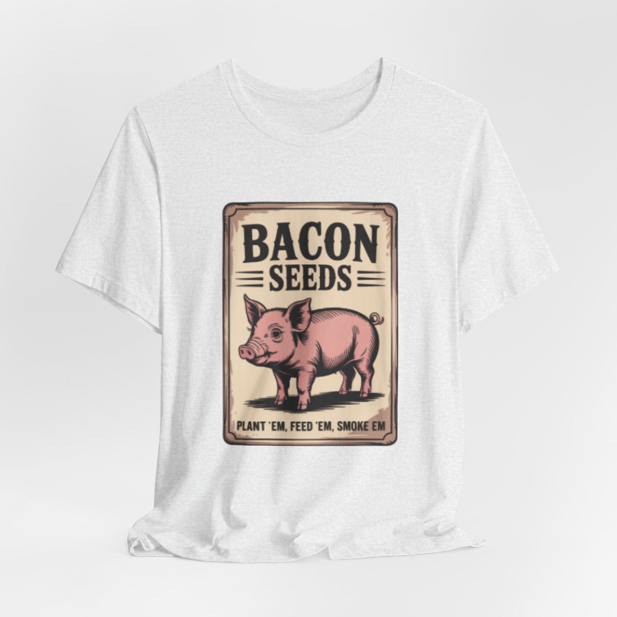 Bacon Seeds Vintage Pig BBQ Tee