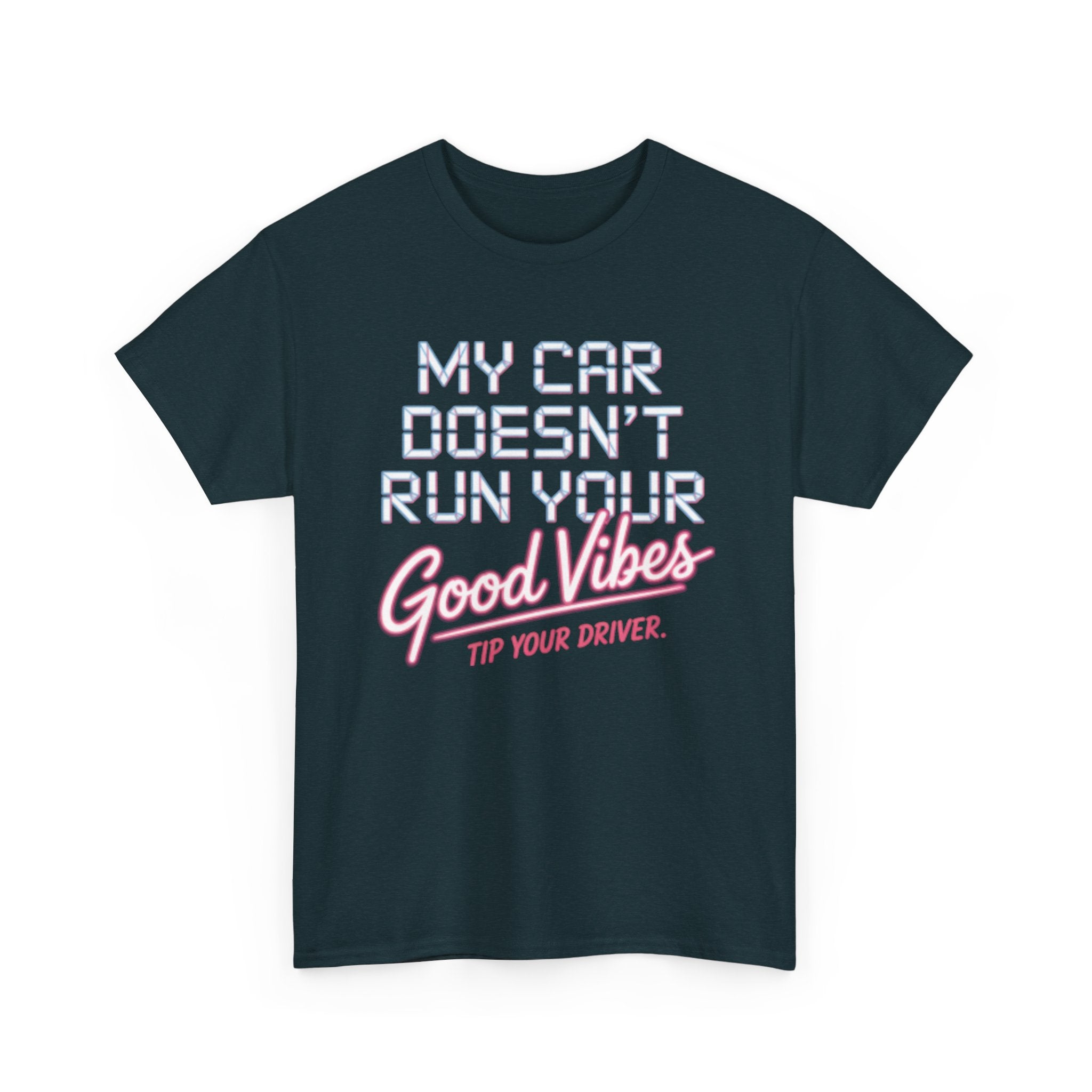 Funny DoorDash T Shirt Delivery Driver Tip Gas Money Car Mileage Humor Tee