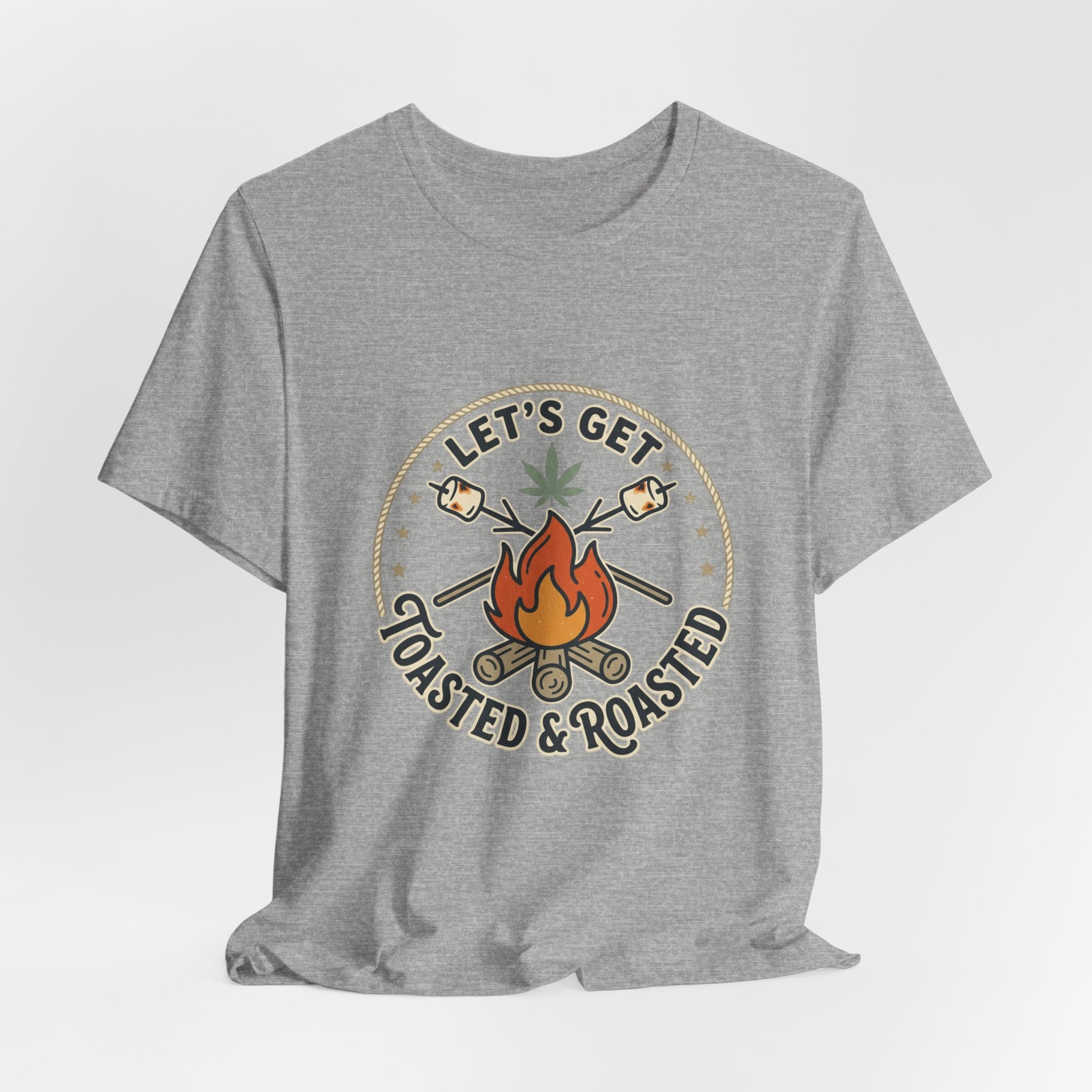 Let's Get Toasted & Roasted Campfire Tee