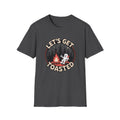 Let's Get Toasted campfire marshmallow T-Shirt | camping shirt