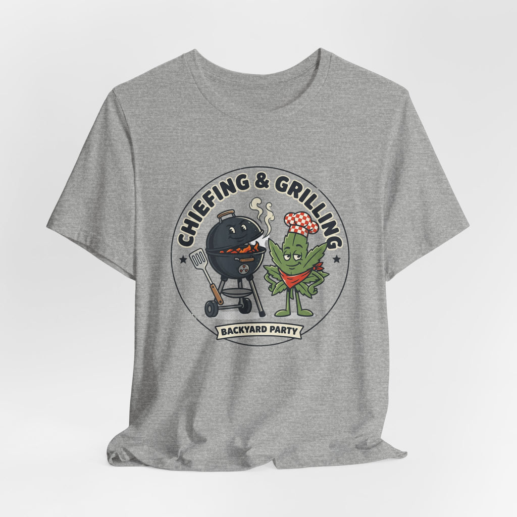 Chiefing & Grilling Grillmaster BBQ Tee