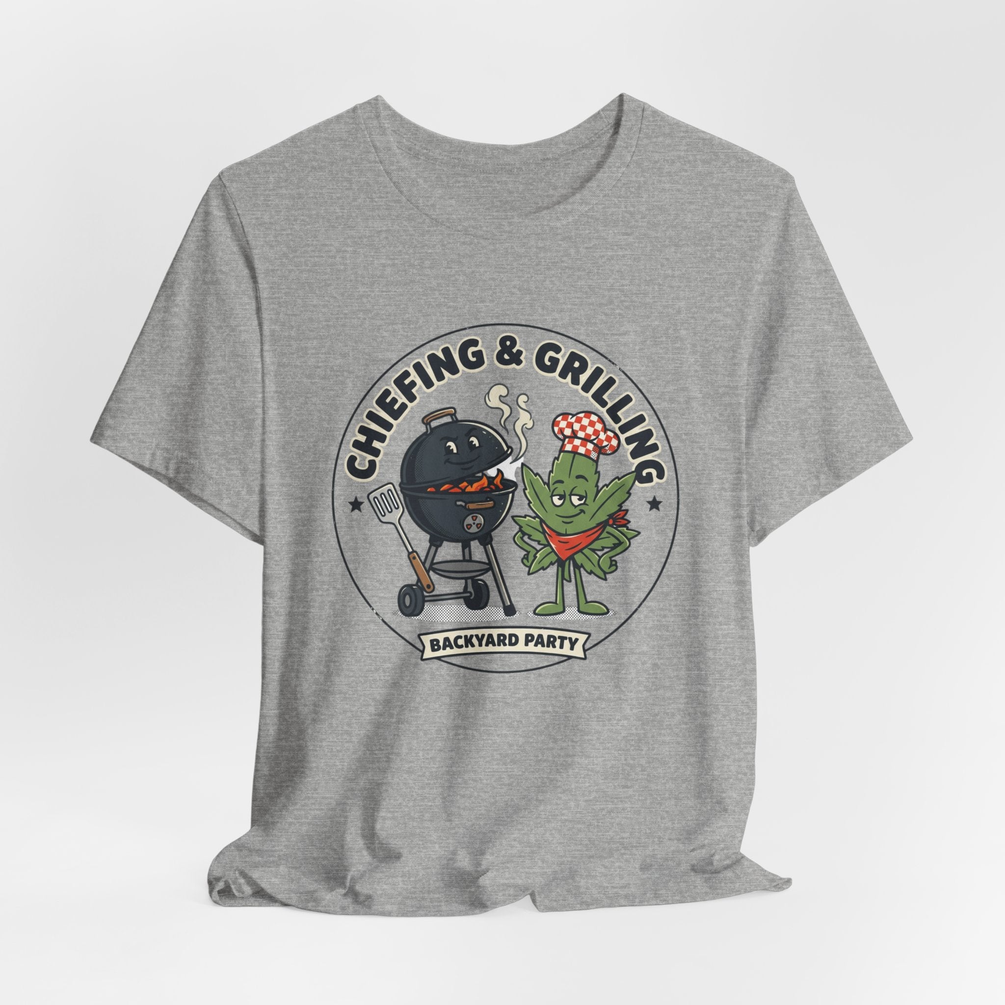 Chiefing & Grilling Grillmaster BBQ Tee